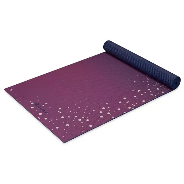 Gaiam Premium Yoga Mat – Berry Pink – 68&Prime;L x 24&Prime;W x 4MM – BRAND NEW