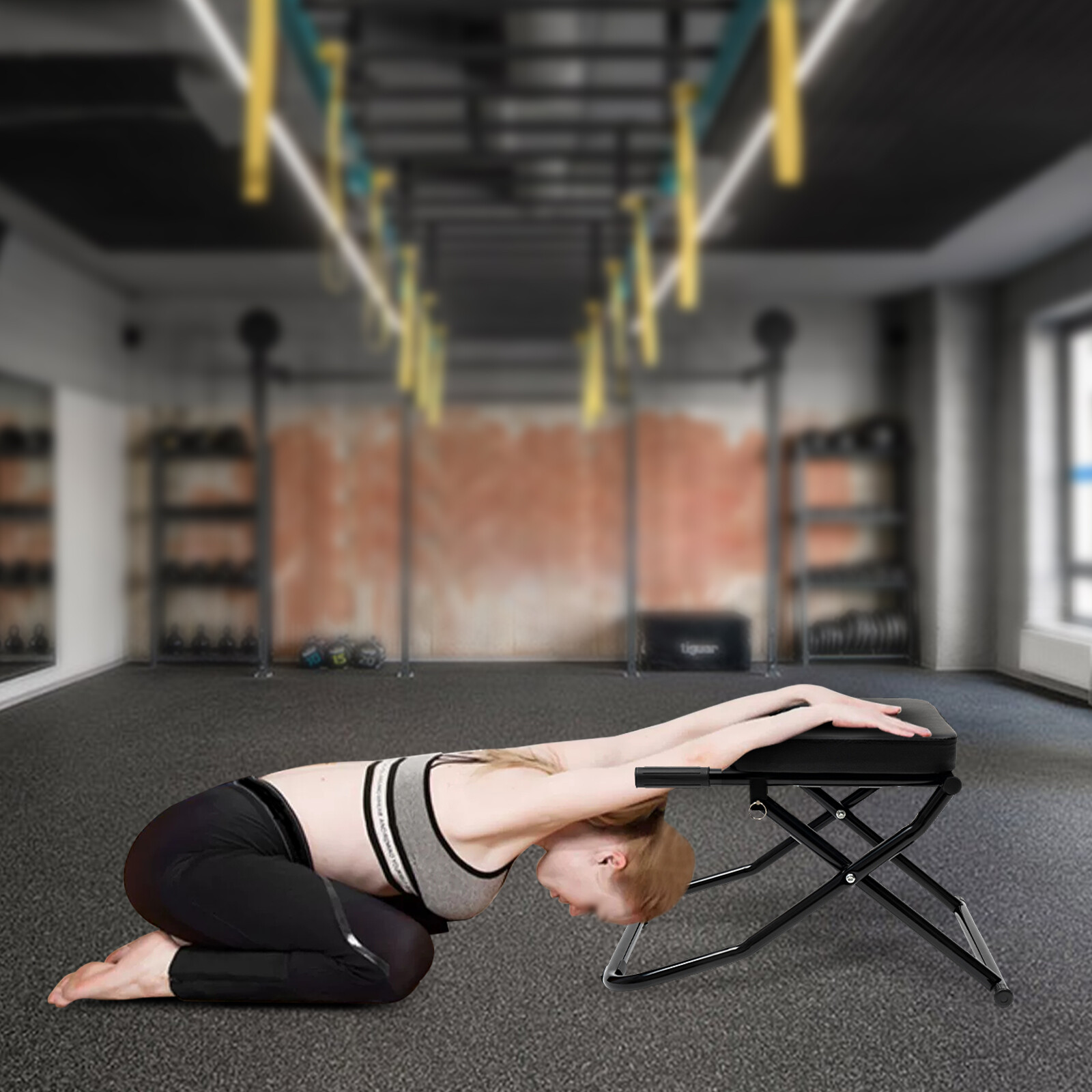 Home Yoga Headstand Chair Bench Stand Fitness Inversion Exercise Inversion Stool