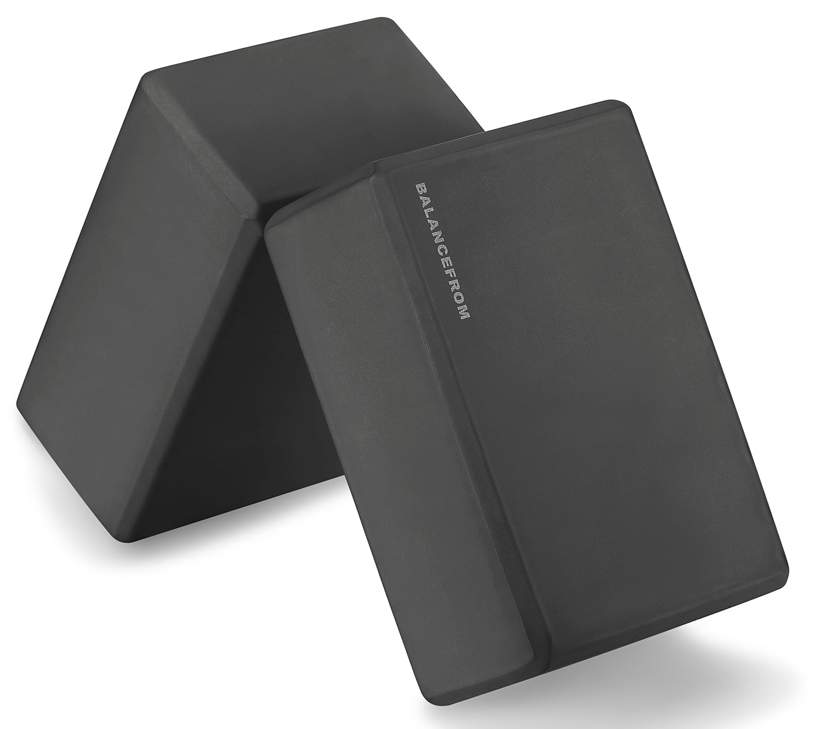 2 PCS High Density Premium EVA Yoga Blocks 9x6x4 Inch Exercise Bricks