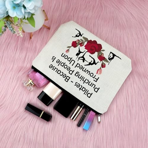 Pilates Gifts for Women Lover Makeup Bag