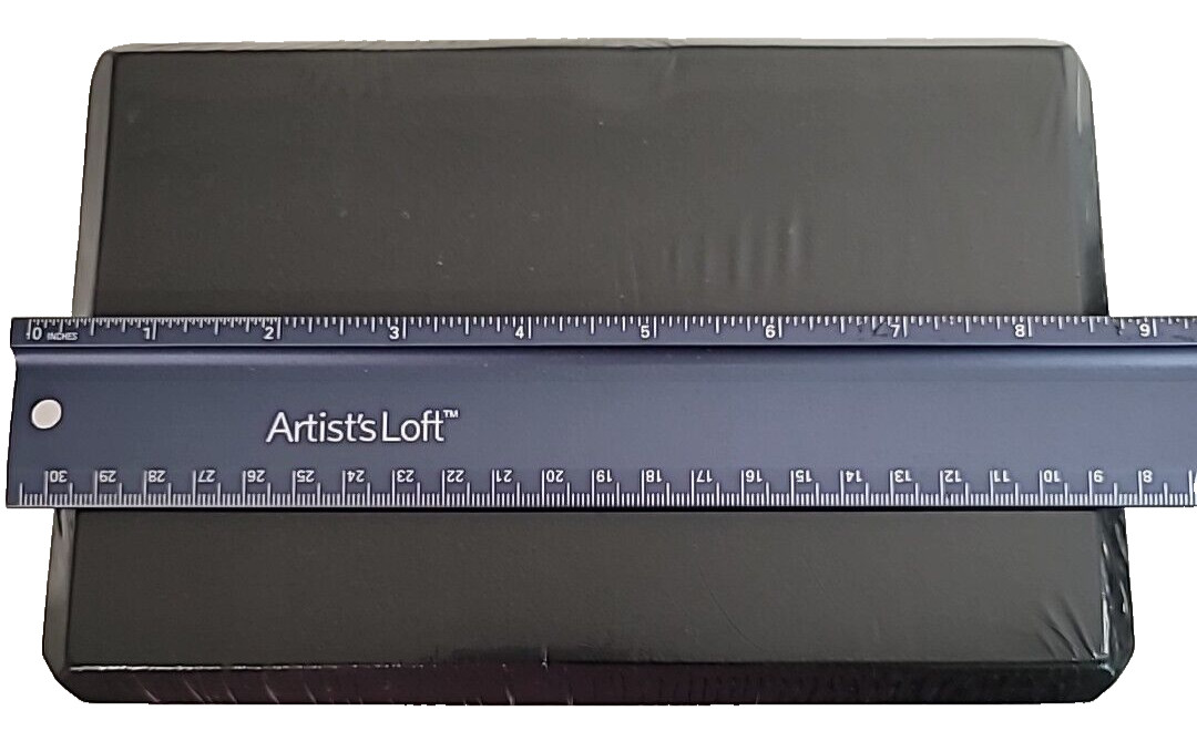 Foam Yoga Block 9x6x4 Inch Black + BONUS: Black Yoga Strap