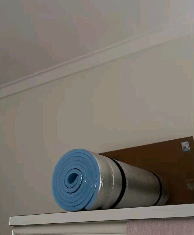 Extra Thick 10mm Exercise Yoga Pilates Mat Gym Fitness NBR 72&Prime;x 24&Prime; w/ Bag Strap