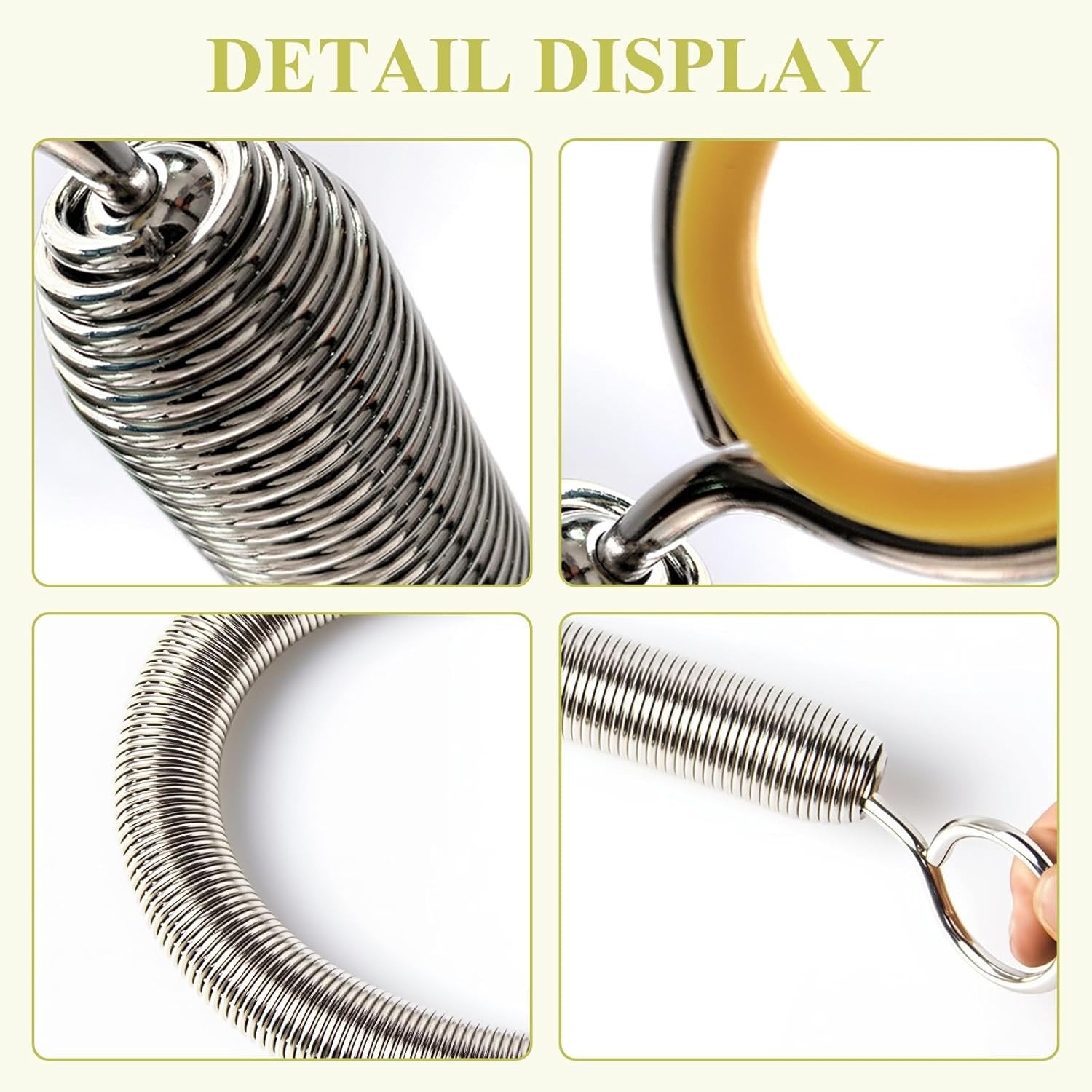 5-Pack Pilates Reformer Tension Springs – Durable Steel Accessories