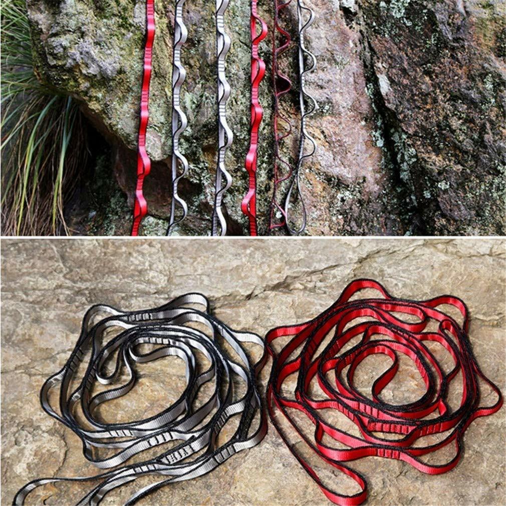 2x Yoga Stretch Belt for Outdoor Climbing Aerial Yoga Hammock Swing Extend Strap