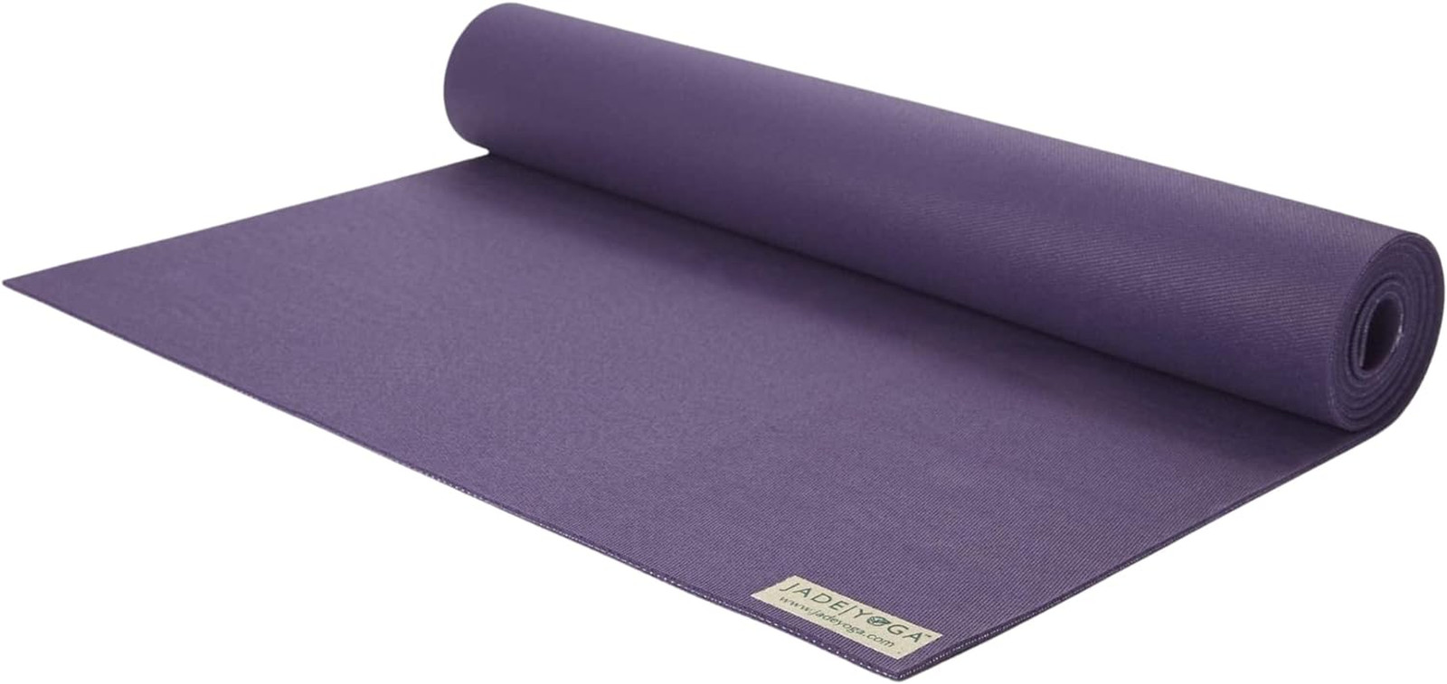 Jadeyoga Harmony Yoga Mat – Durable & Thick Gym Fitness Mat, Non-Slip Natural Ru