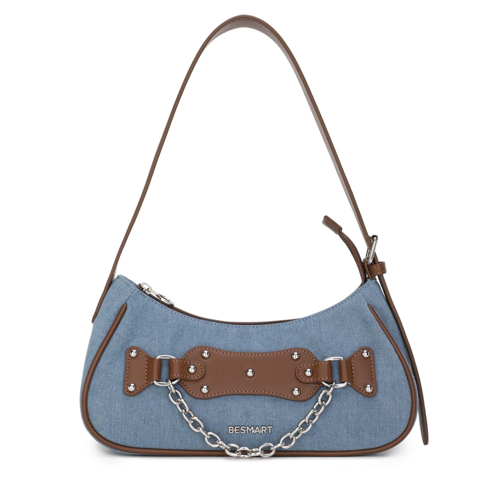 Denim Crossbody Bag Quilted Shoulder Bags for Women