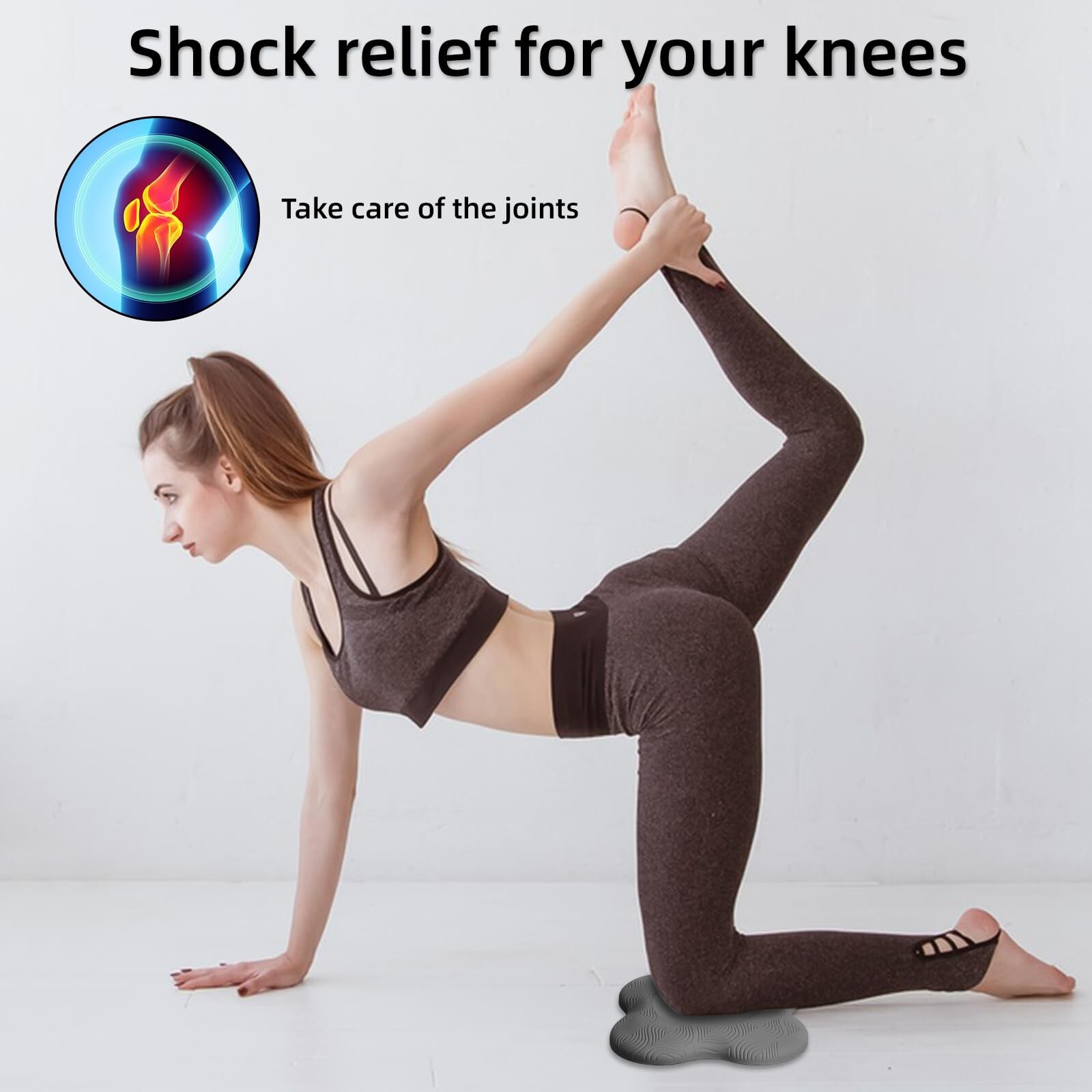 2 packs Yoga Knee Pad Cushion Extra Thick for Knees Elbows Wrist Hands Head F…