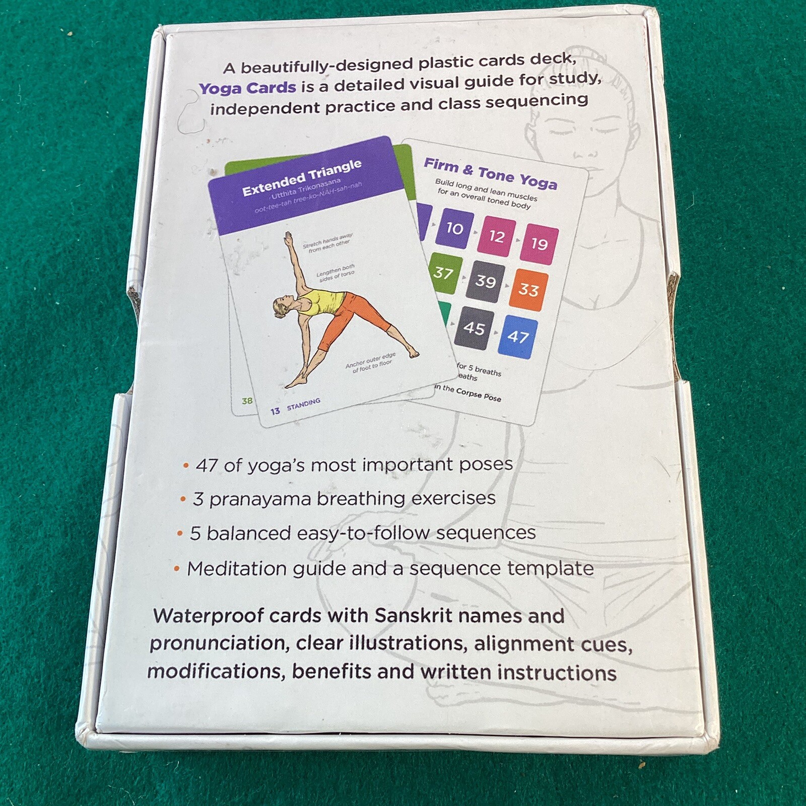 WORKOUT LABS Yoga Cards Beginner Simple Fitness For Everyone