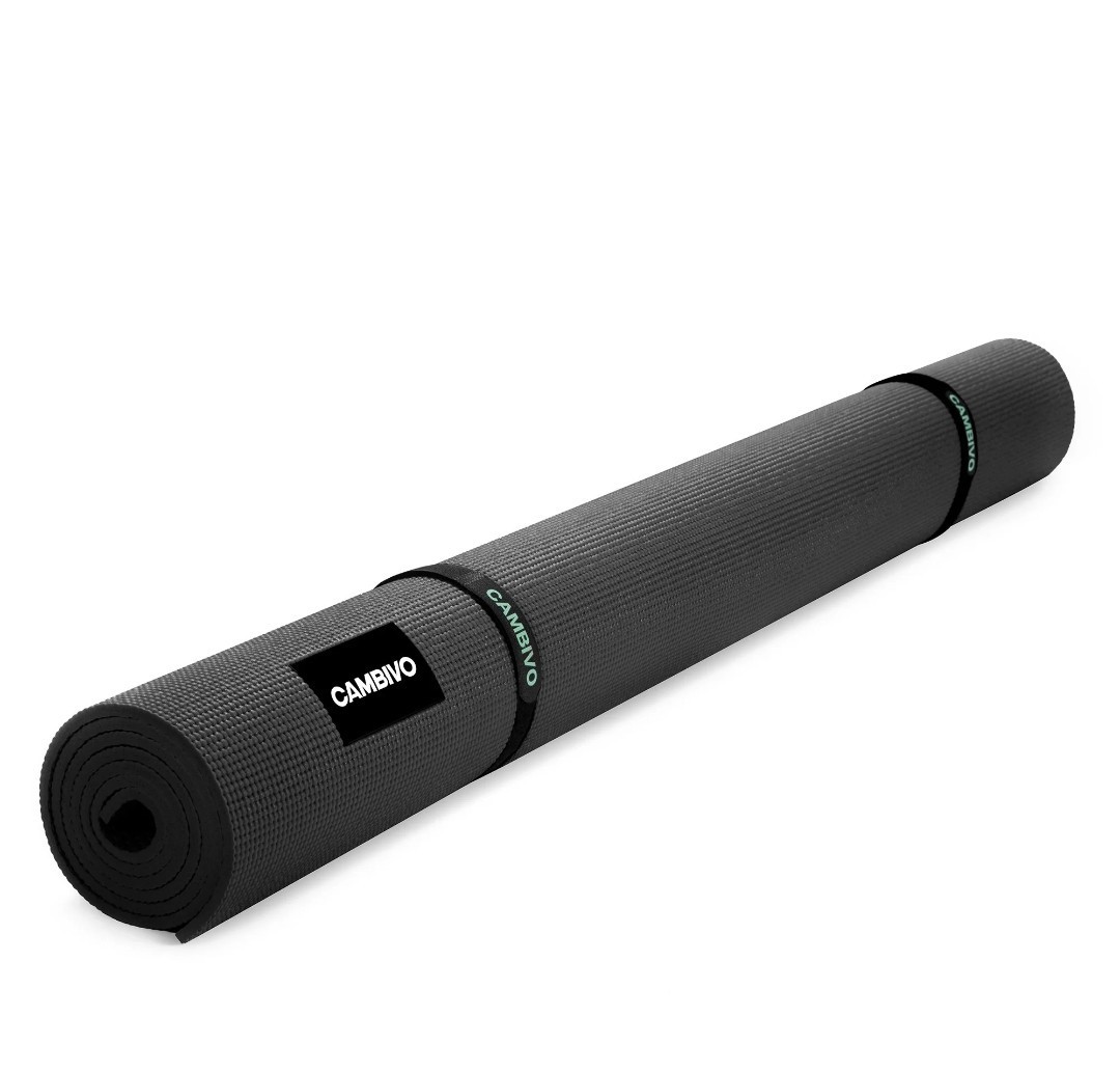CAMBIVO Extra Long 84&Prime;X 30&Prime; X6mm Non-Slip Yoga Mat for Fitness & Workouts