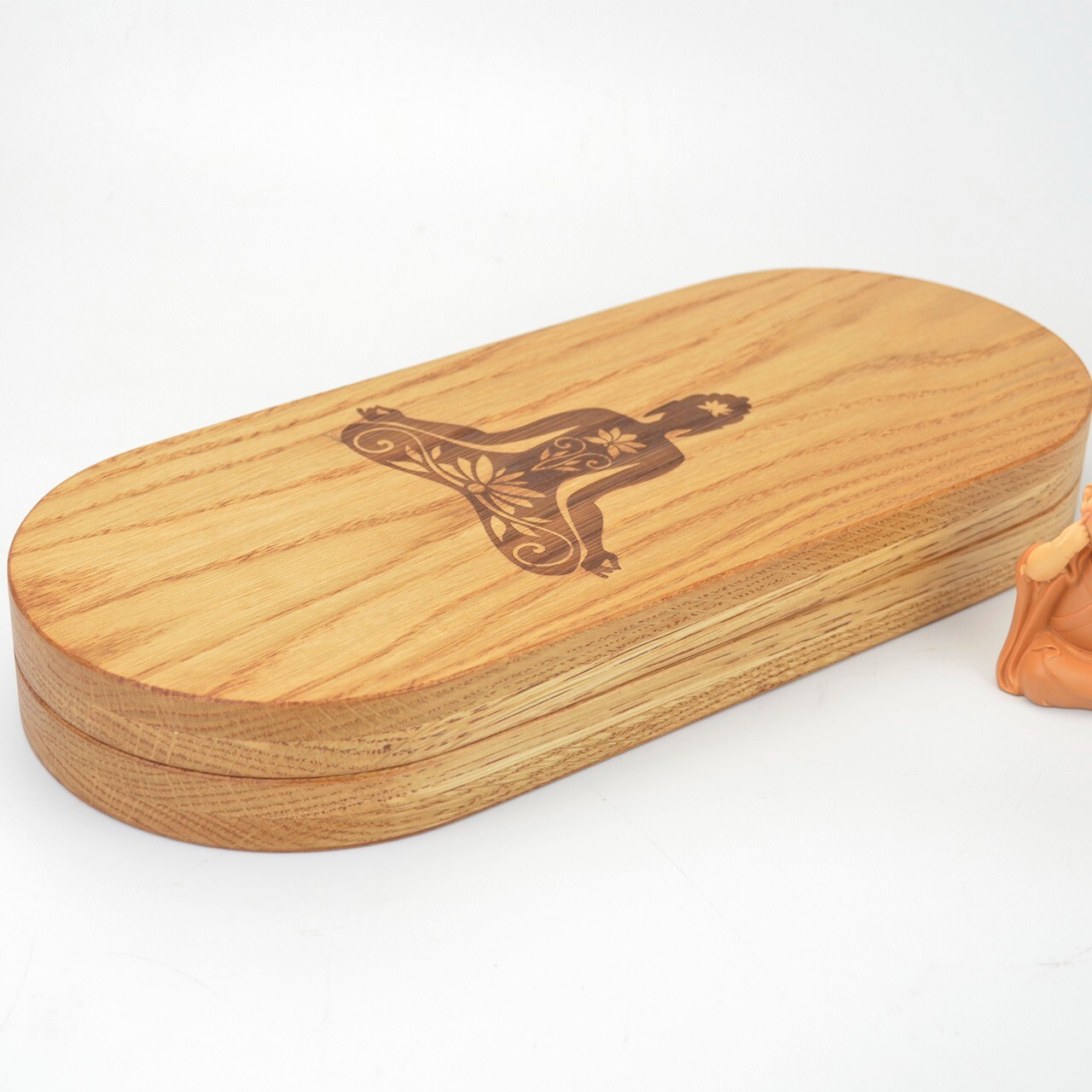 Oak Sadhu Board « Lotus » Copper Nails 10 mm/0.4 inch