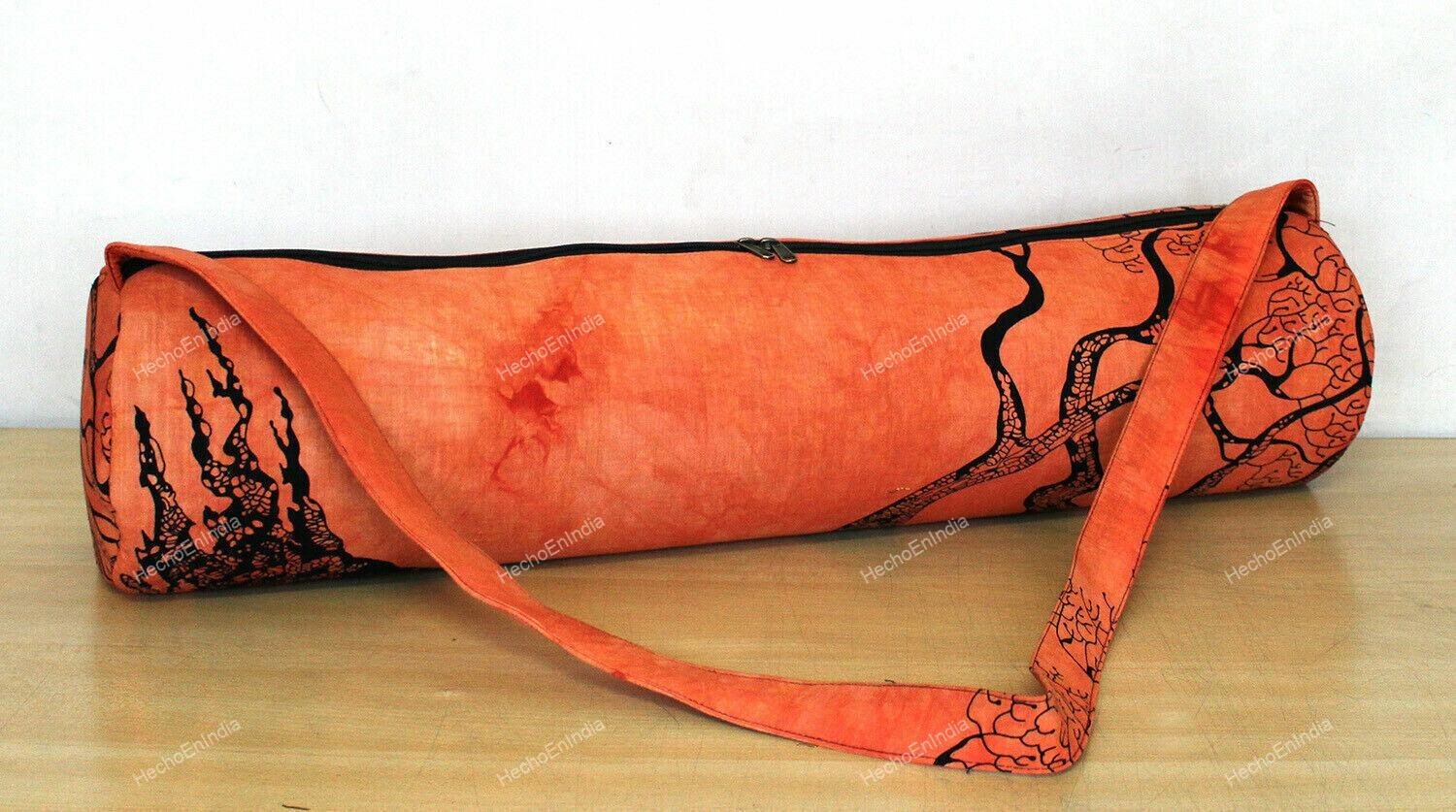 Gift Body Unisex Cotton Yoga Mat Bag Full Zip Carrier Gym Bag Shoulder