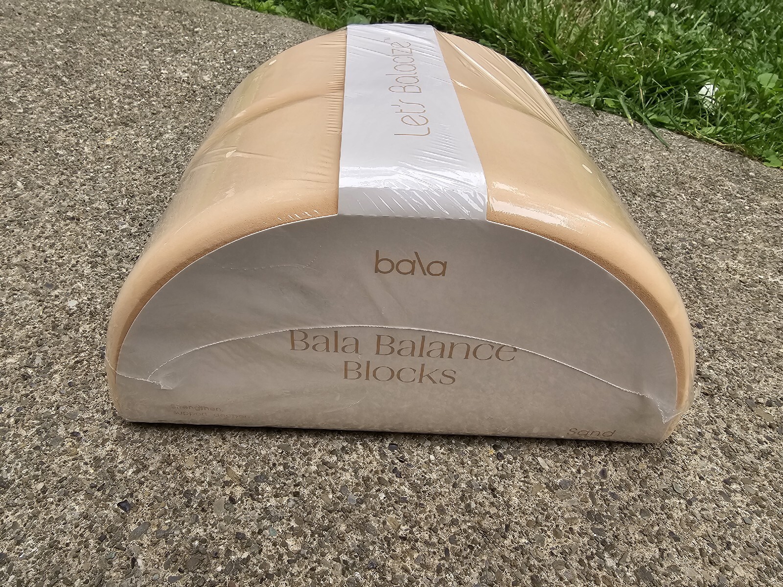 BALA Half Moon Foam Balance Blocks – COLOR: Sand