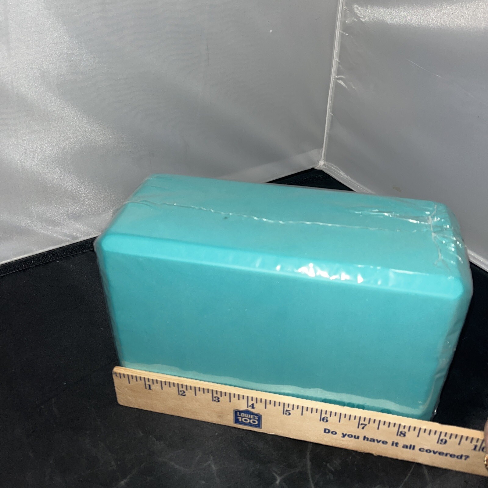FILA Yoga Block (Blue) – Core Fitness – Balance/Alignment/Stability