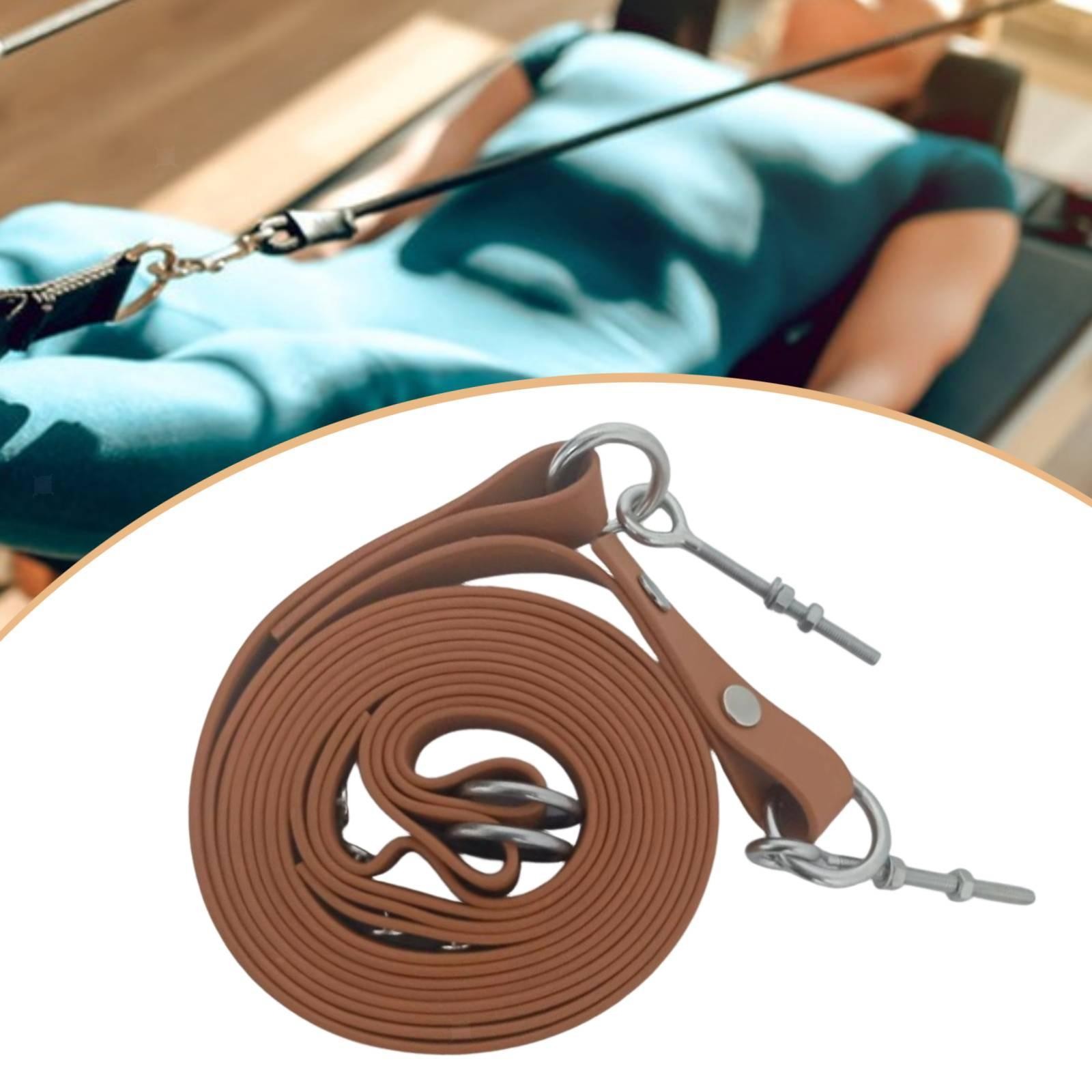 2Pcs Pilates Reformer Pull Ropes Pilates Accessories for Exercise Gym Home