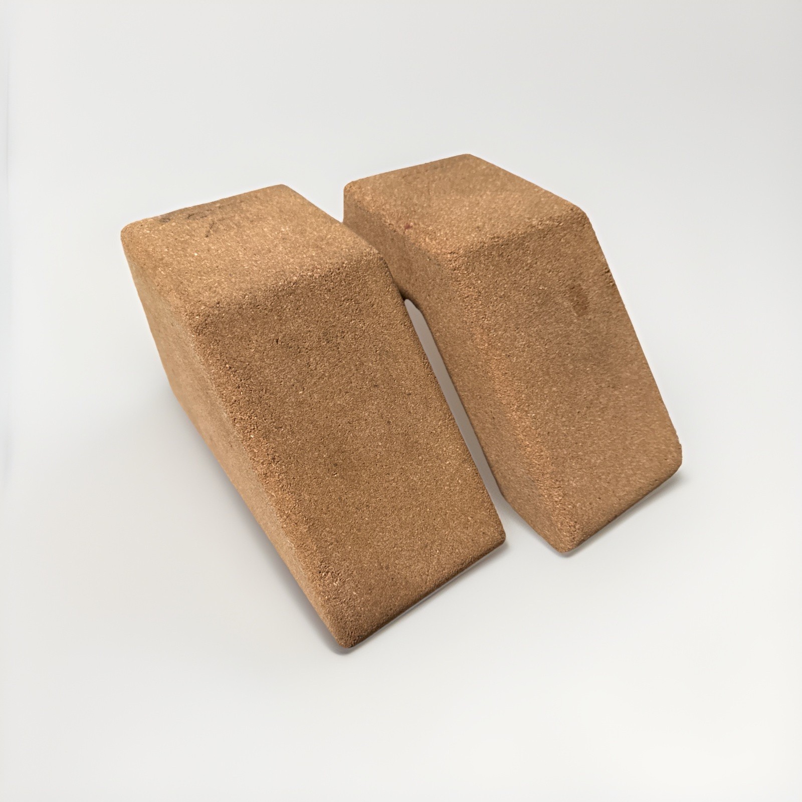 Pair Of Cork Yoga Blocks