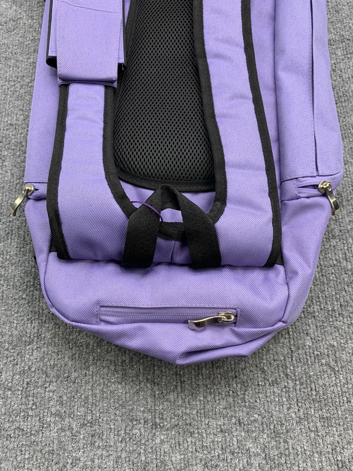 The Original Yoga Sak Backpack Bag Mat Strap Holder Purple Violet