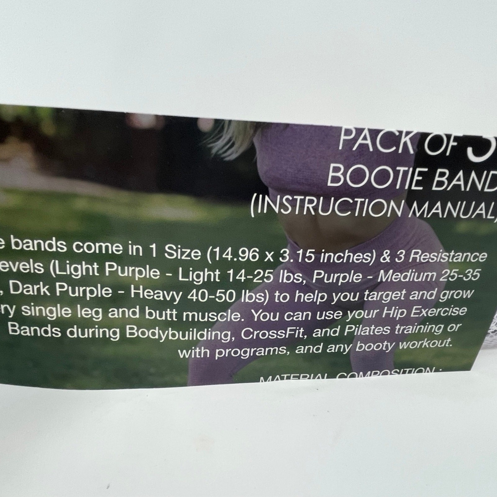 NEW Maji Sports Set of 3 Bootie Bands
