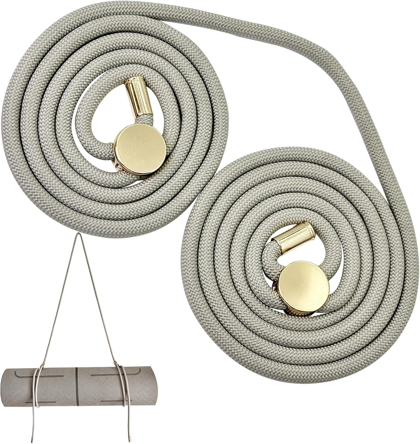 Yoga Mat Strap – 8MM Adjustable Paracord Carrier for Carrying Yoga Mats, Camping