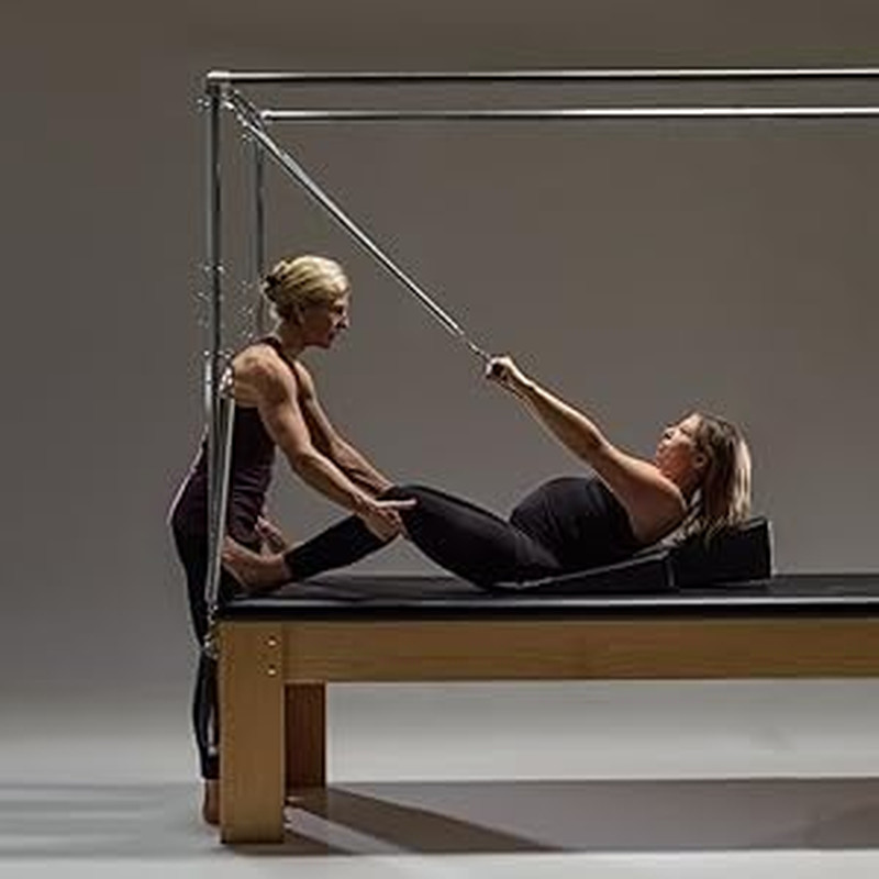 Pilates Wedge, Large Upholstered Wedge for Pilates Refromer, Build Strength and