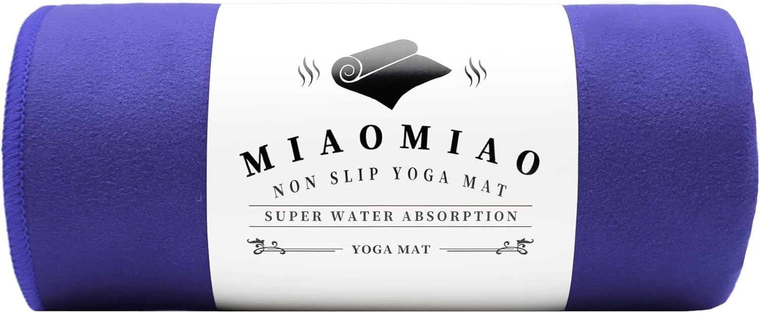 Quick-Drying Anti-Slip Microfiber Yoga Towel Set – 72&Prime; x 24.5&Prime; for Fitness