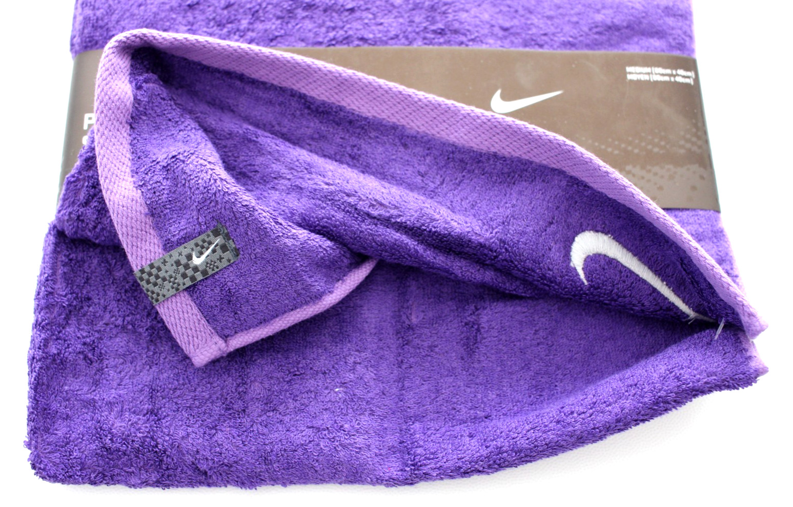 Nike Sport Towel Terry Loop Purple 15&Prime; x 31&Prime; Medium