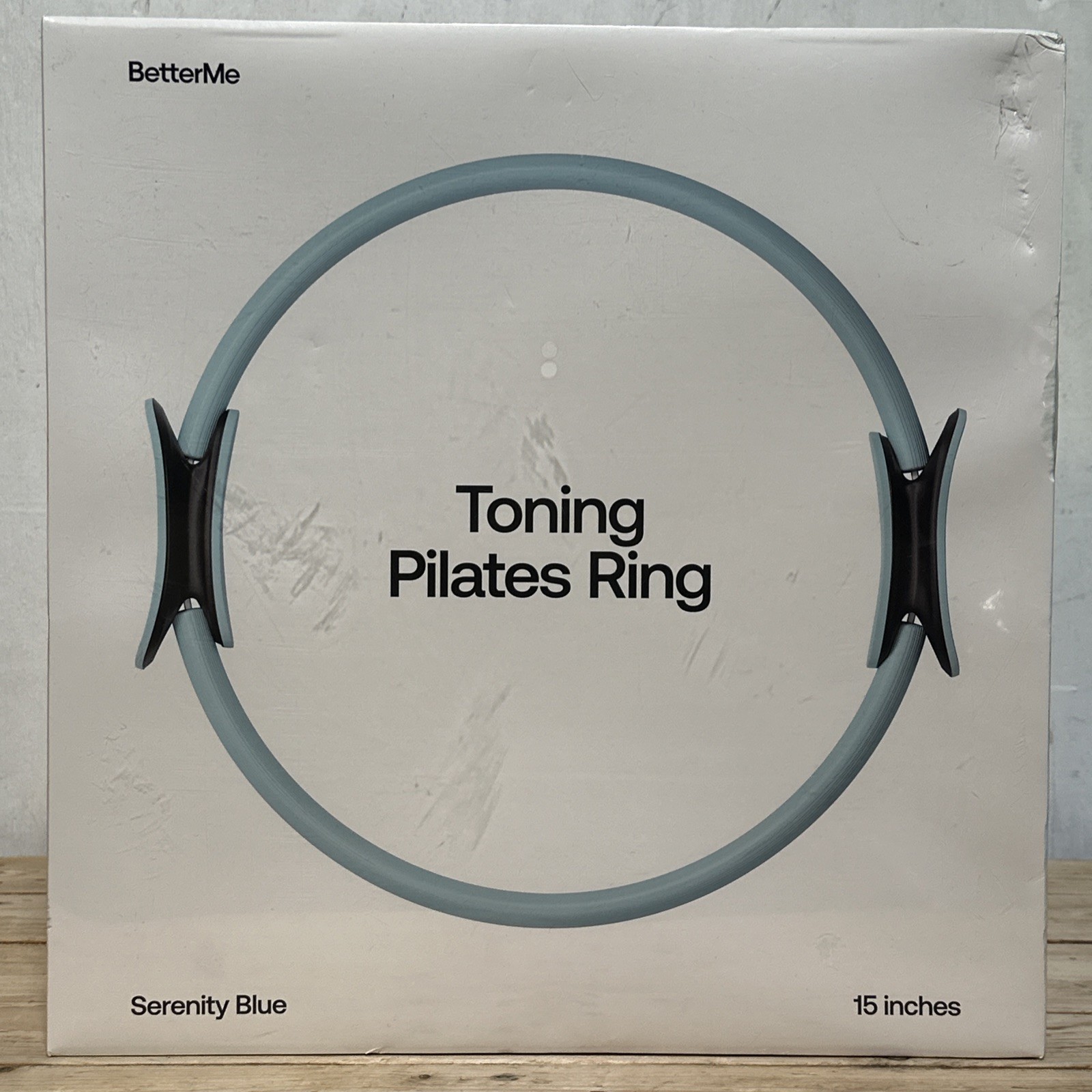 NEW BetterMe Toning Pilates Ring 15 inches Serenity Blue NEW