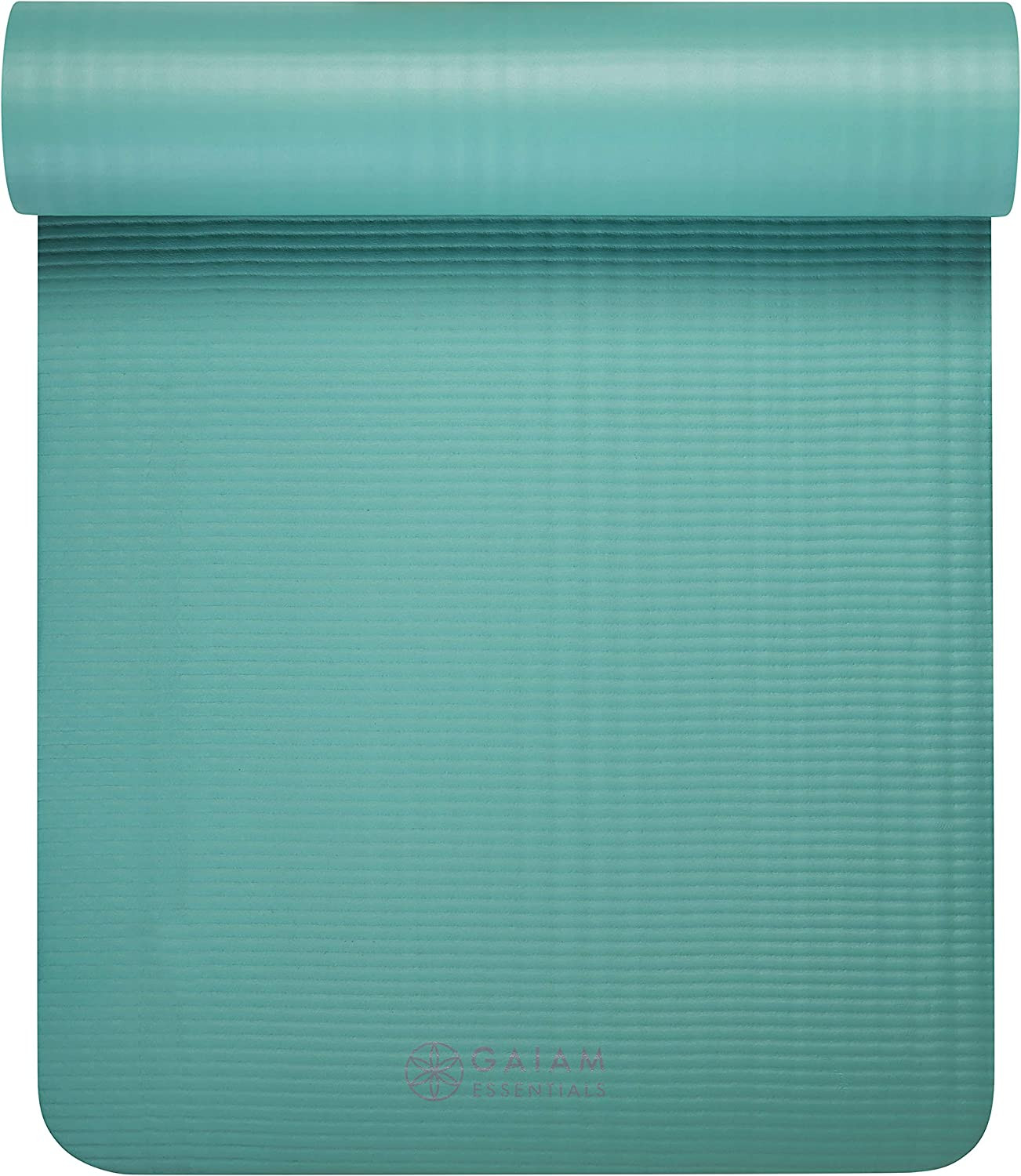 Gaiam Essentials 2/5&Prime; Thick (10Mm) Yoga & Pilates, Fitness & Exercise Mat with E