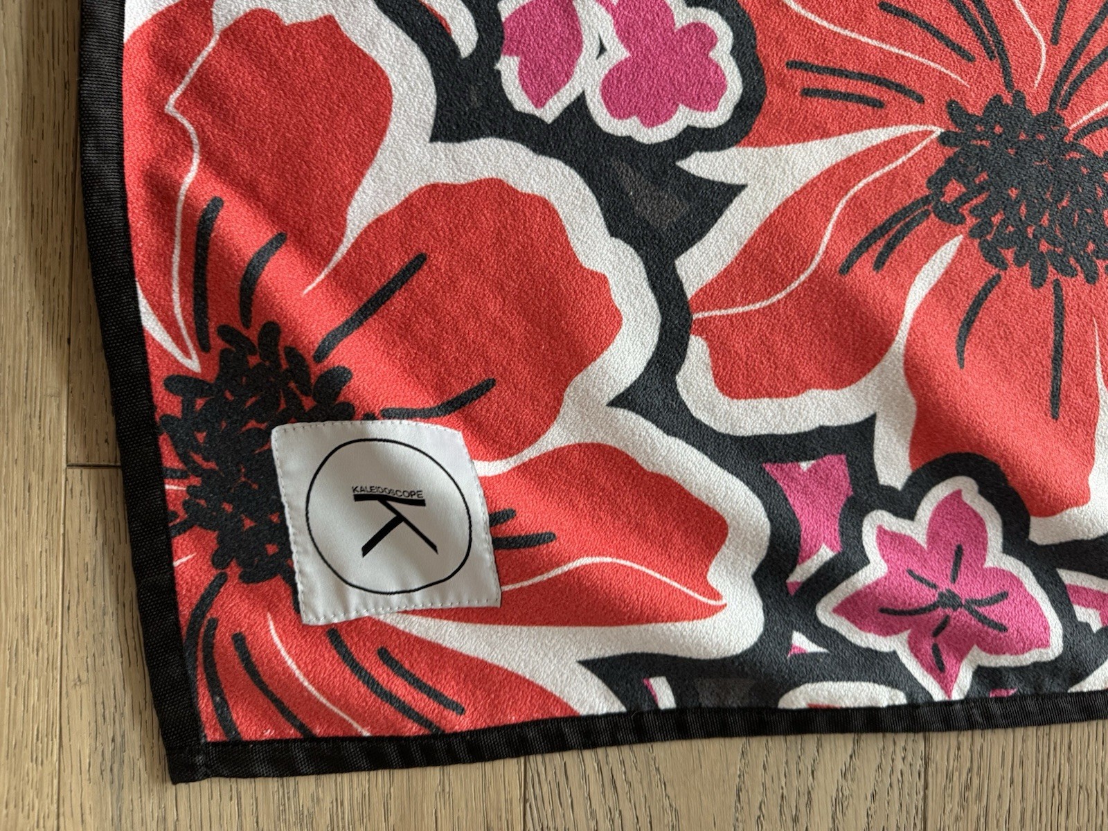 Kaleidoscope Fiery Fusion yoga towel