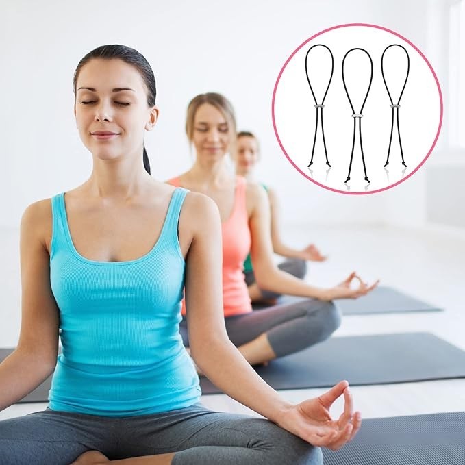 8 Pcs Yoga Mat Straps For Carrying Elastic Yoga Mat Band Storage Yoga Mat Strap