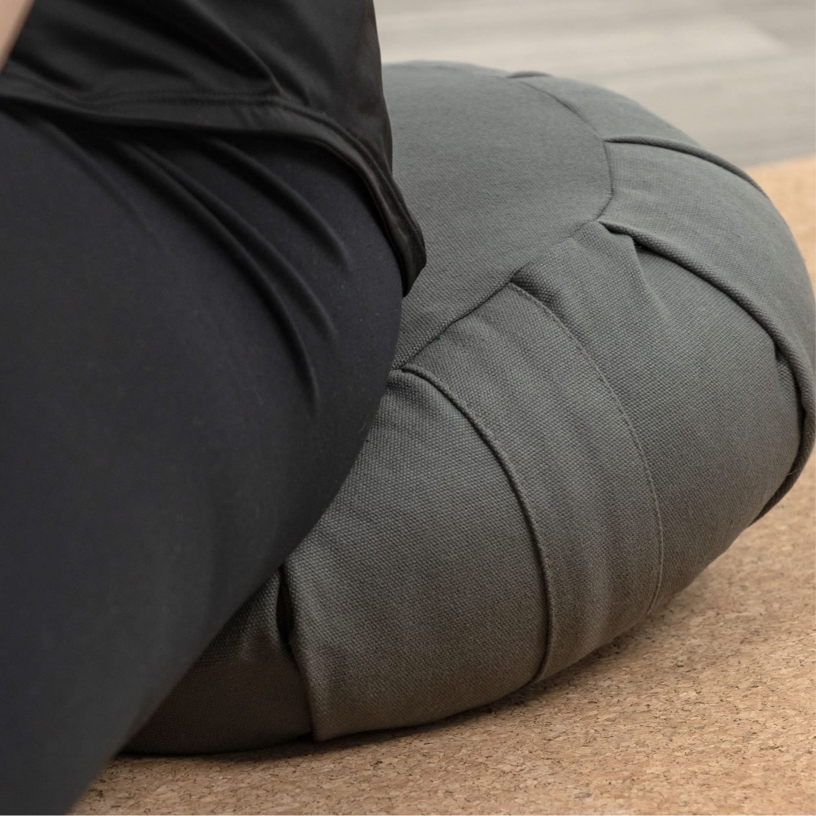 Myga Zafu Yoga Meditation Cushion with Washable Cover – Floor Cushion Pillow …