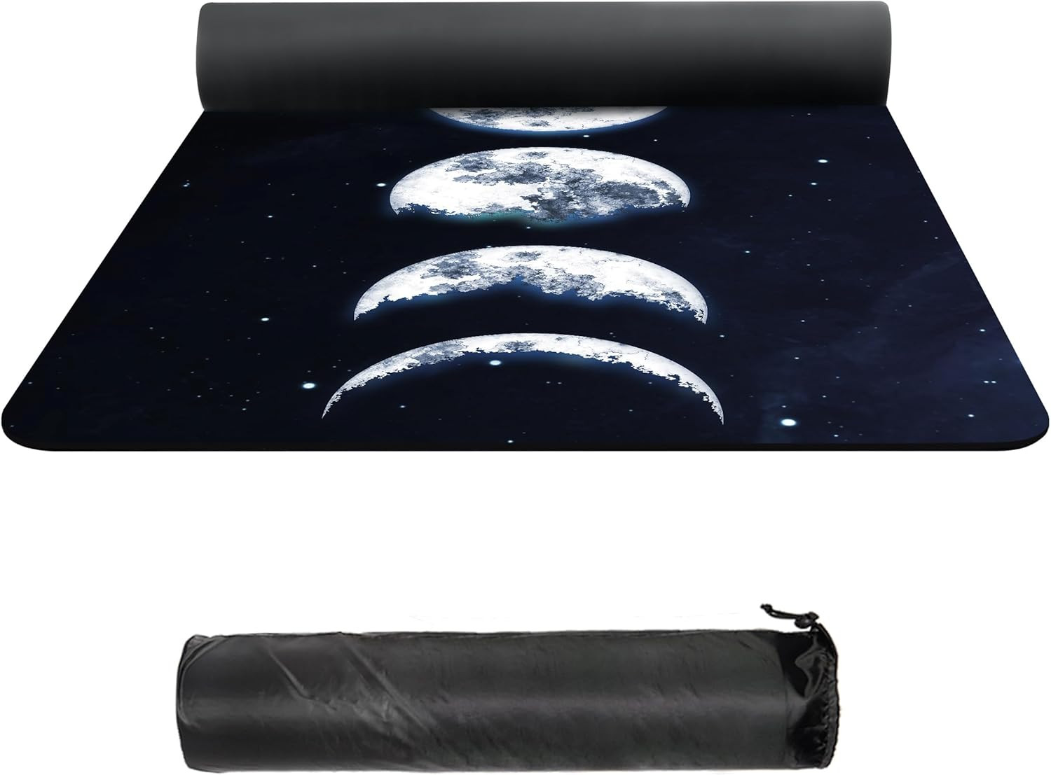 Suede TPE Yoga Mat High Density Non Slip Yoga Mats with Carrying Bag,72&Prime;X32&Prime; Ext