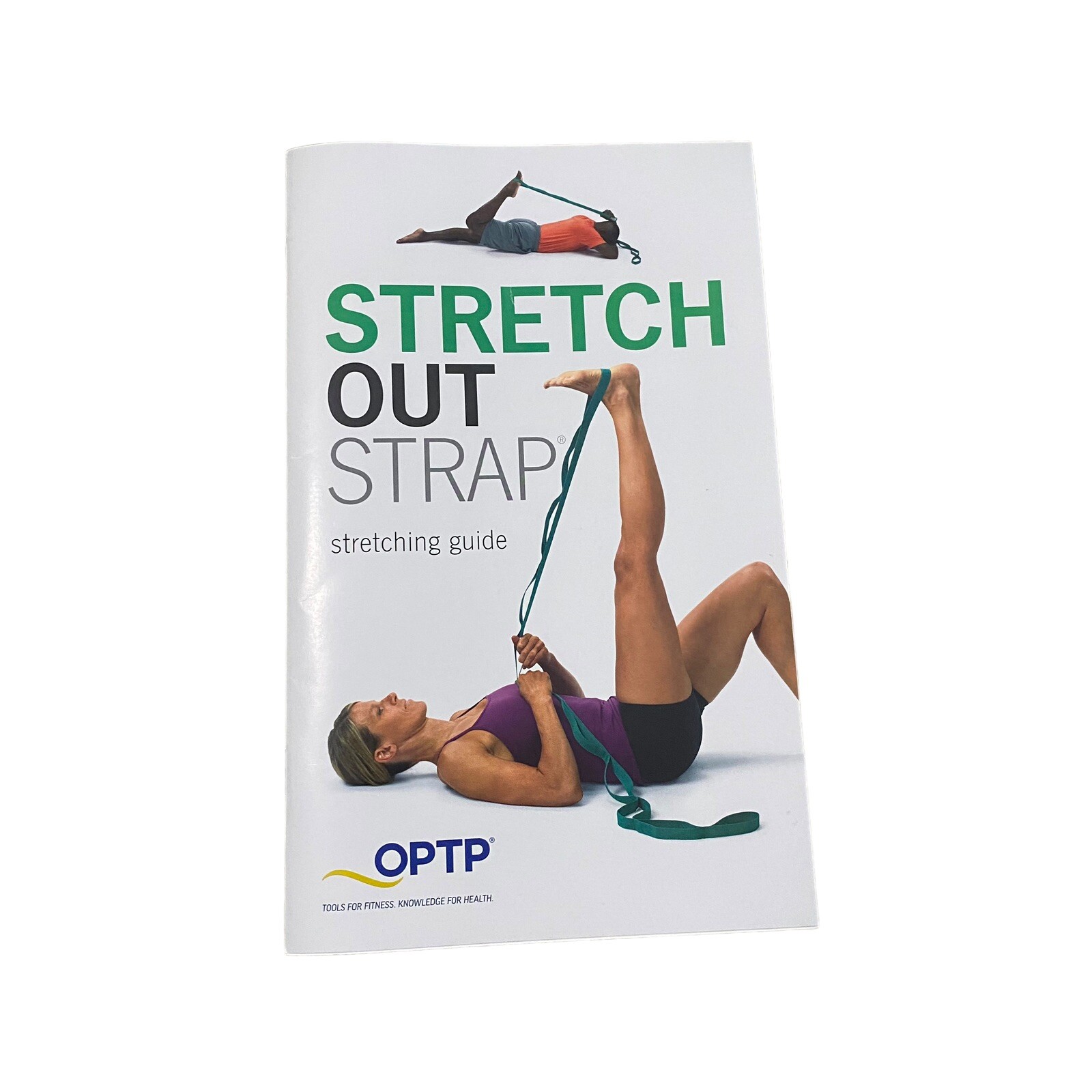 OPTP Stretch Out Strap with Instructional Exercise Booklet – Green By DKSA NEW