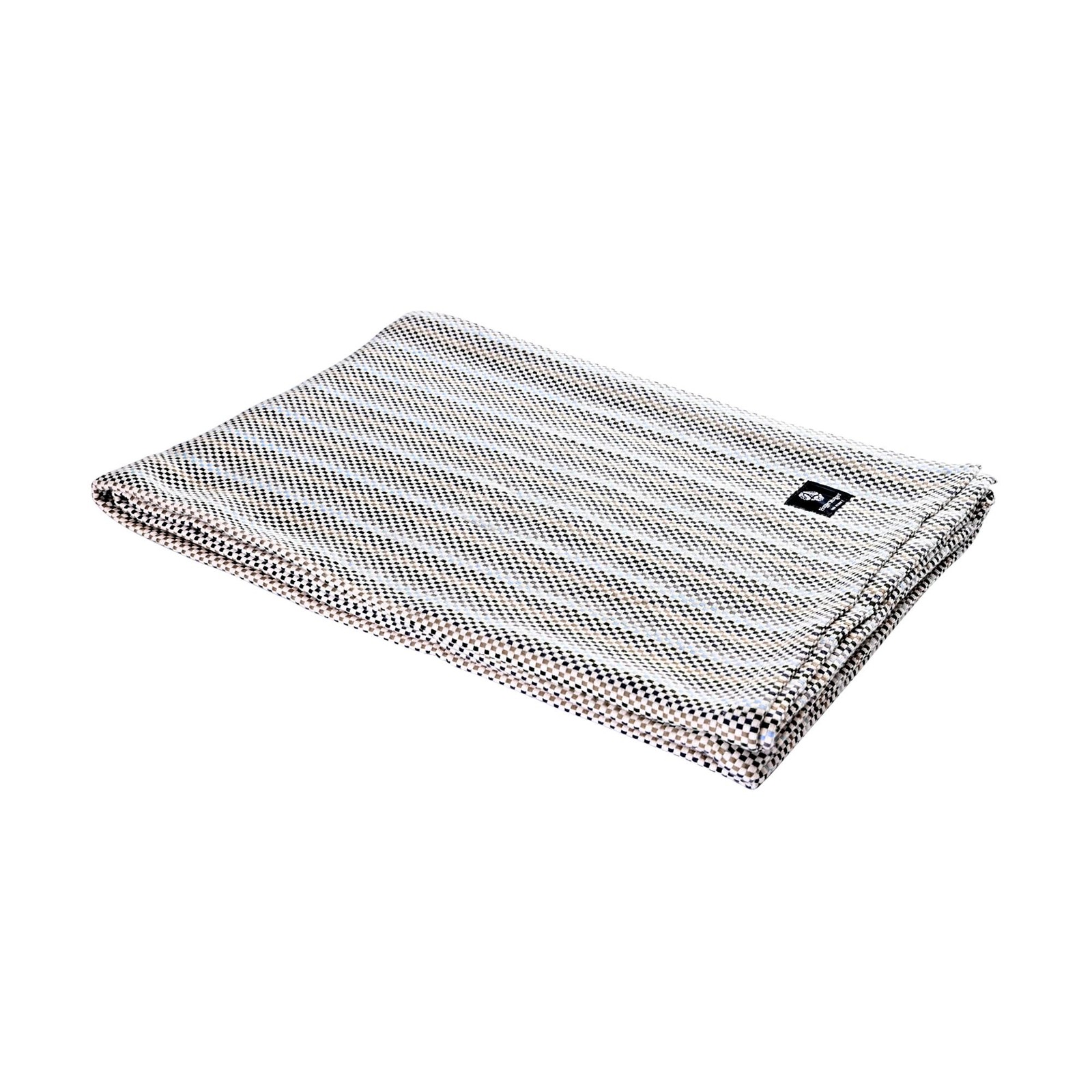 Cotton Yoga Blanket – Multi-Gray- Soft but Firm, Cofortable Support, Great Pr…