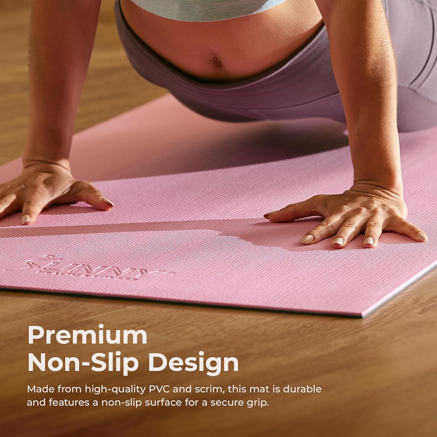 Non Slip Yoga Mat Durable Anti Tear Lightweight