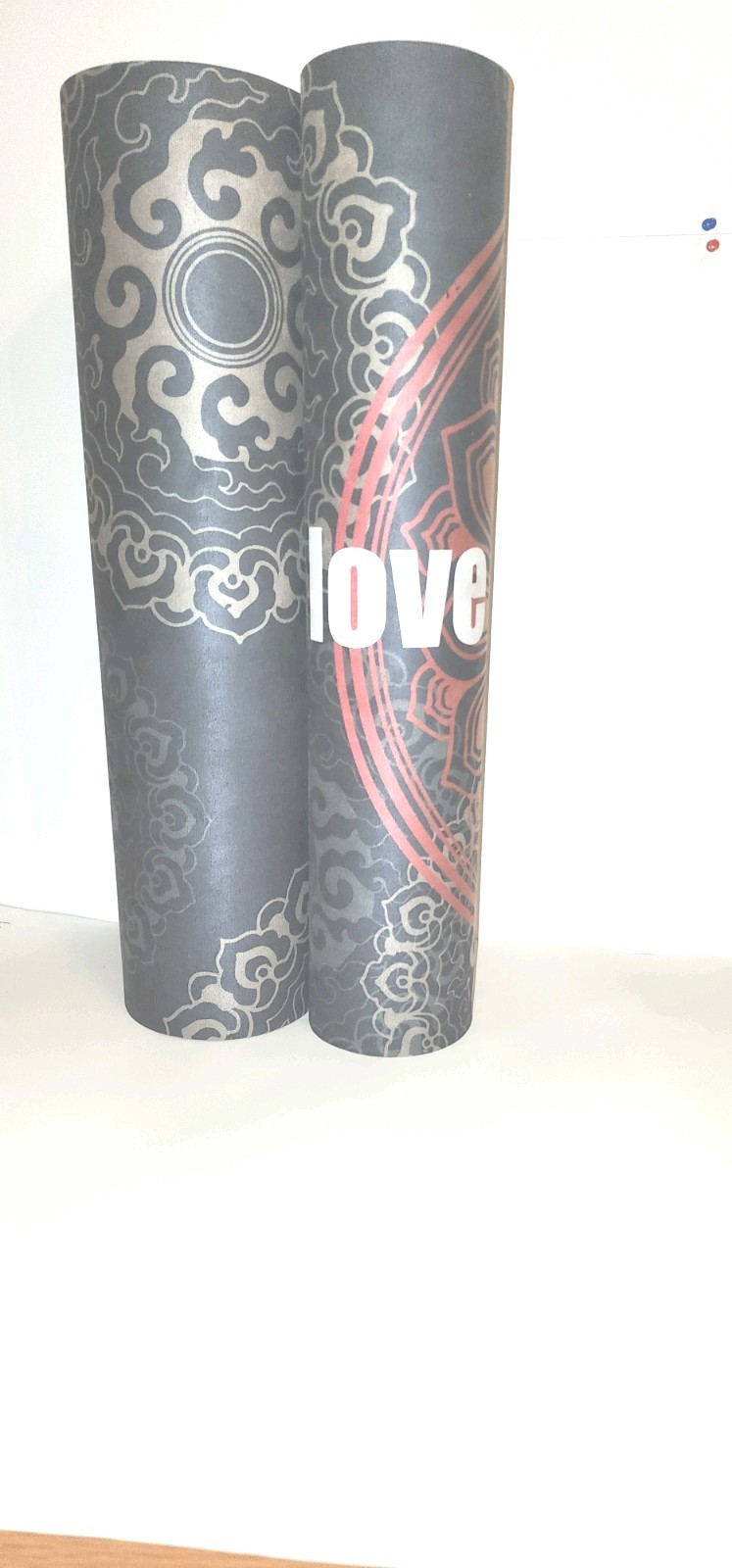 Thick digital printed suede Yoga/exercise mat