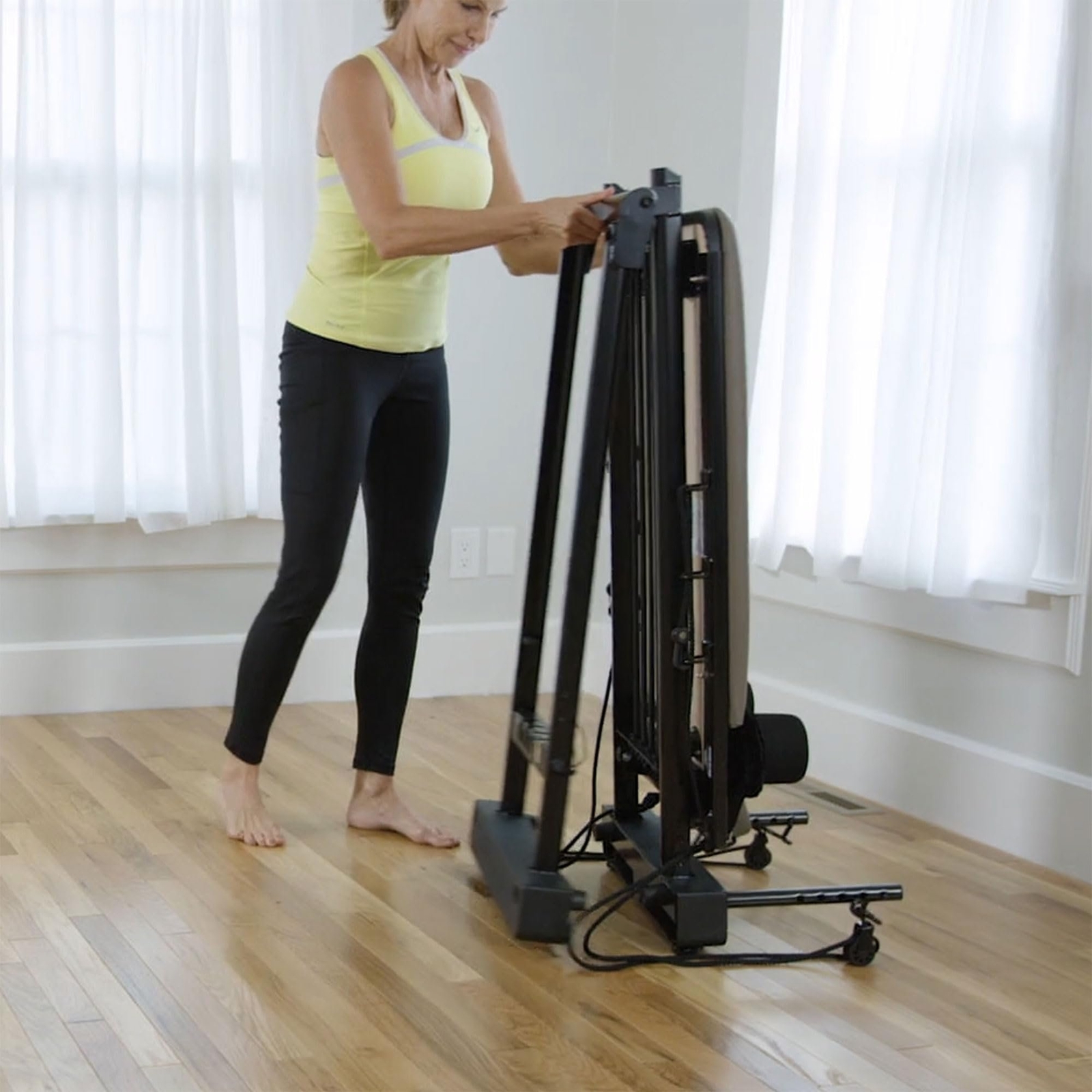AeroPilates Reformer – Pilates Reformer Workout Machine for Home Gym – Cardio…