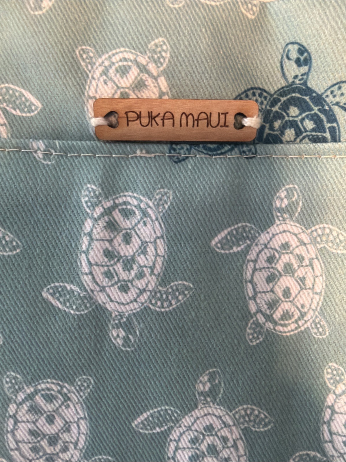 Puka Maui Yoga Sea Turtle Tote Bag New With Tags!!!