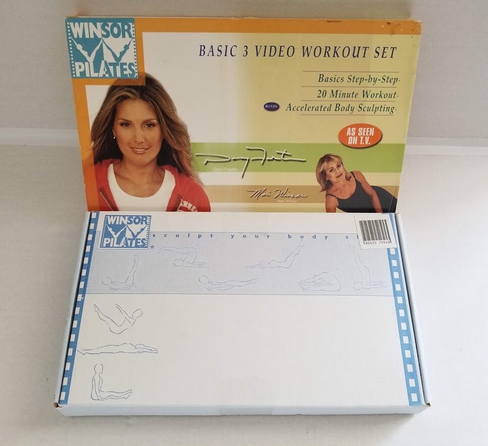 Winsor Pilates Spanish Edition 3-VIDEO WORKOUT SET Basics Workout Sculpting