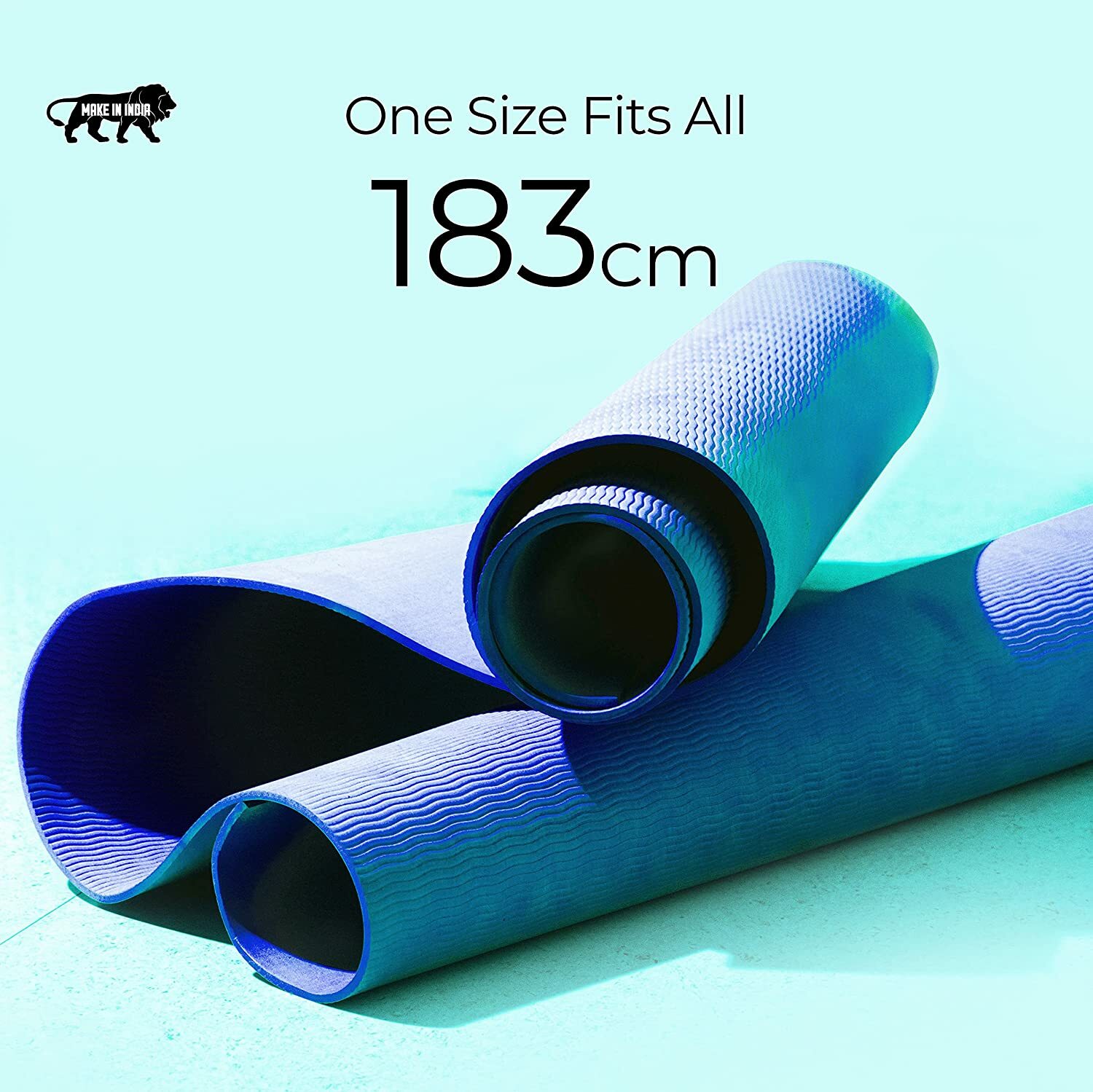 Yoga Mat for Men & Women with Carry Strap, EVA Material 5 Color Option -FreeShip