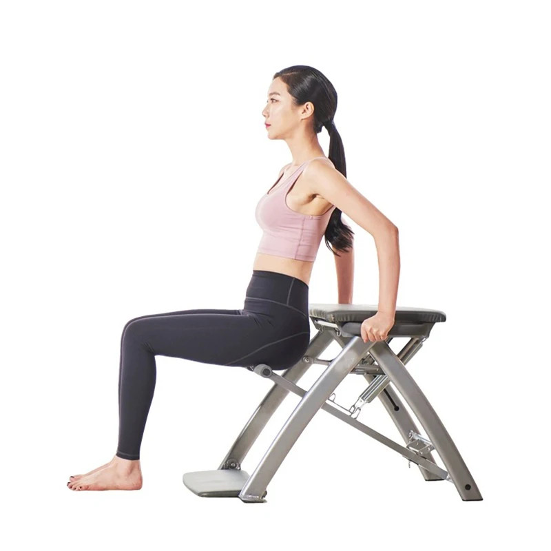 Home Foldable Portable Pilates Universal Chair Equipment Yoga Fitness Chair Mult