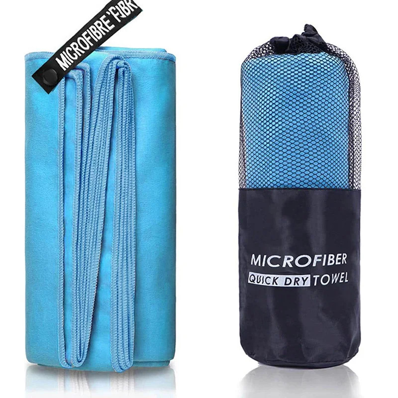 Quick-Drying Microfiber Sport Towel for Travel Fitness Camping Running Yoga Swim