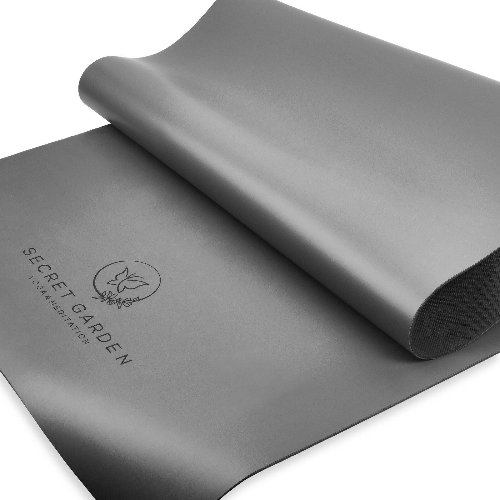 Secret Garden Blossom Yoga Mat _ PU leather &Natural Rubber Mat (5mm Thickness)