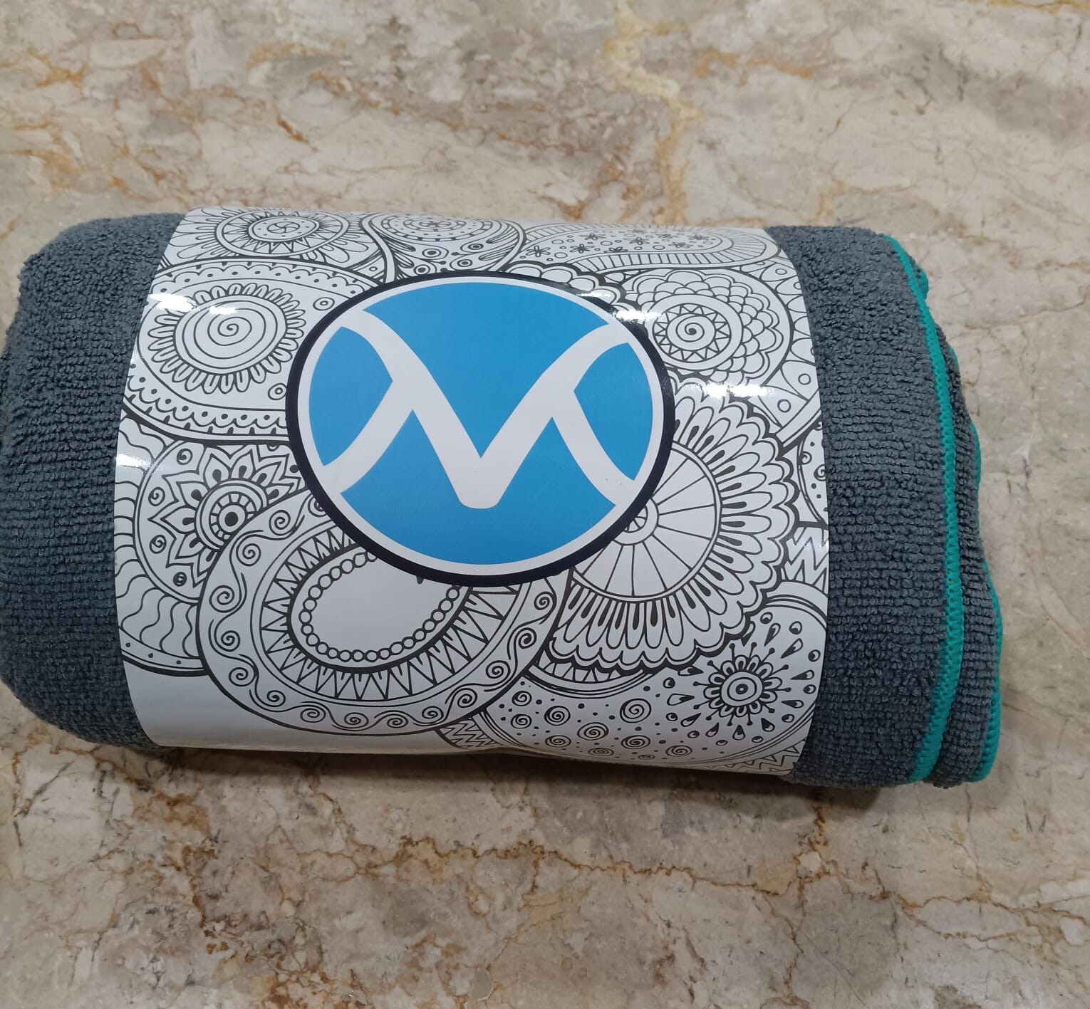 Youphoria Hot Yoga Towel, Non Slip, Super Absorbent, Plush Microfiber Yoga Mat