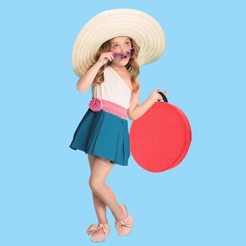 6 Pcs Flexible Floor Cushion for Classroom, Floor 16 x 16 x 2 Inches Linen