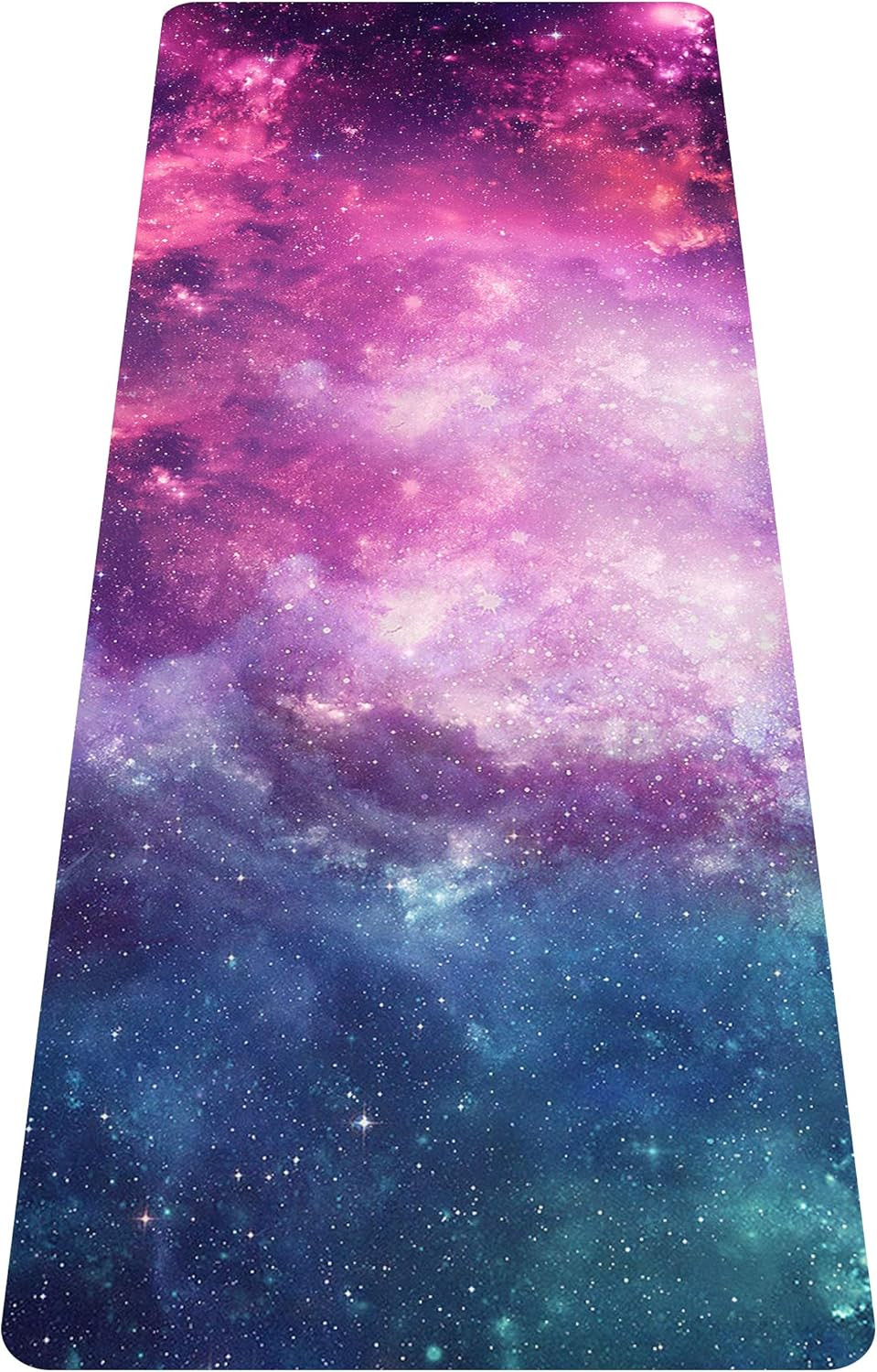 Nuveti Printed Travel Yoga Mat-1/16 Inch Thick Non Slip Fitness Workout Mat