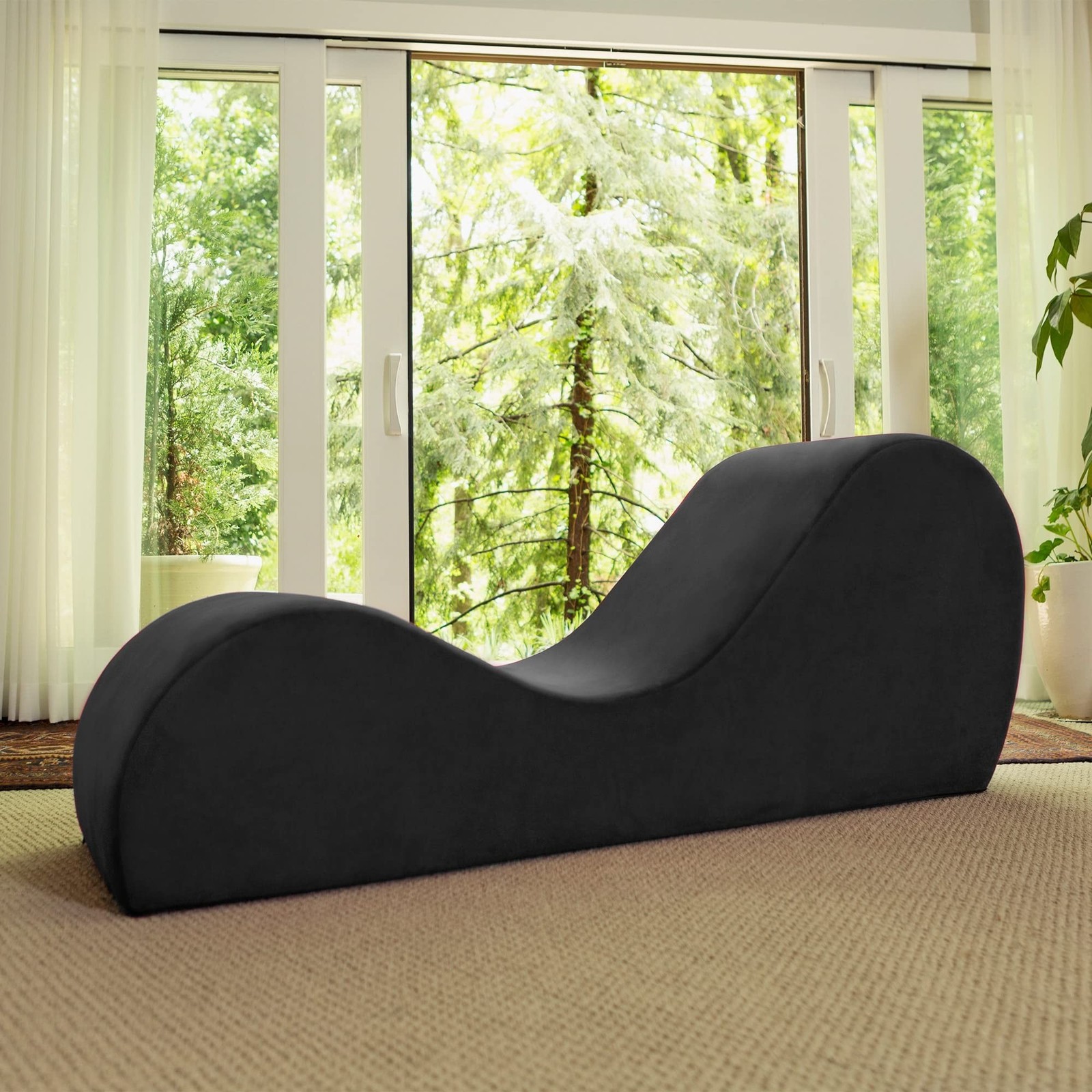 Avana Sleek Chaise Lounge for Yoga – Made in The USA – Great for Stretching, …