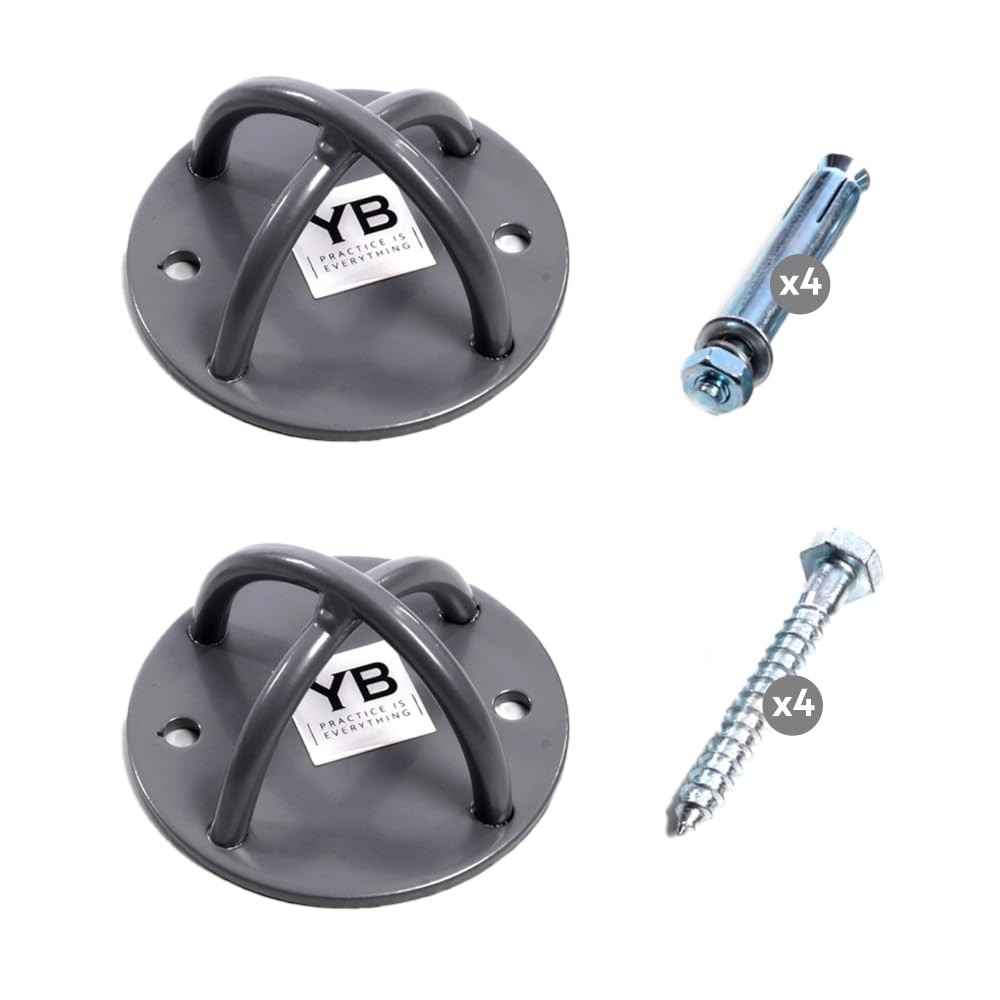 Ceiling Hooks – Industrial Strength Hold Up to 600 lbs, Includes Anchors & Bo…
