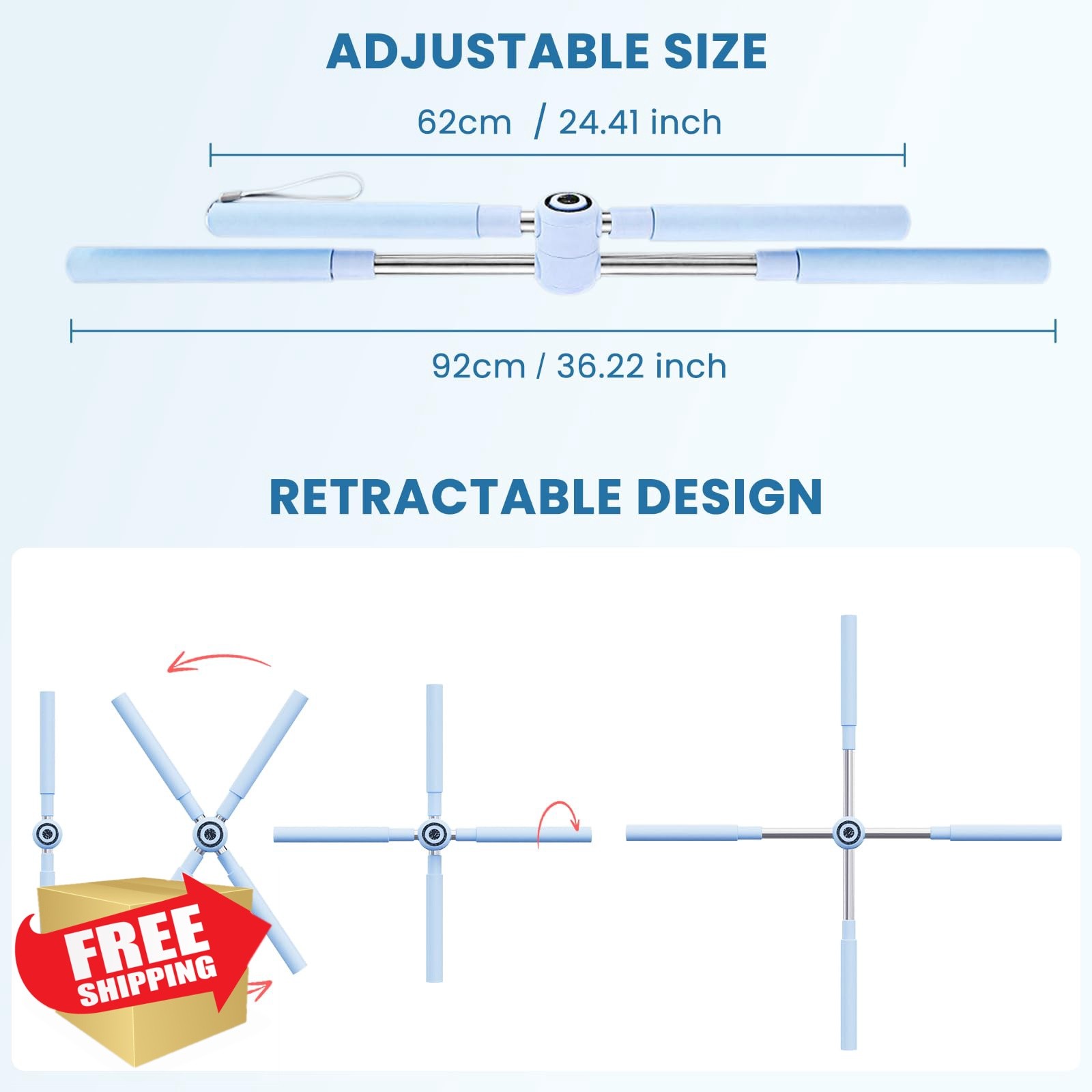 Roenae Yoga Stick Blue