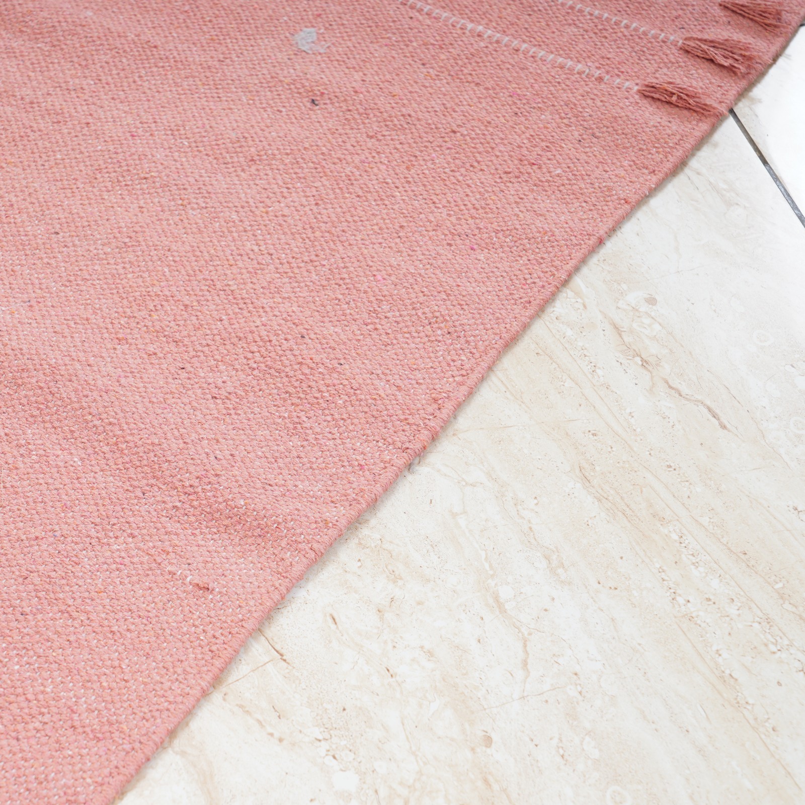 Yoga Mat Thick Non Slip Cotton Exercise Workout Mat Pilates Rug 2×6 FT
