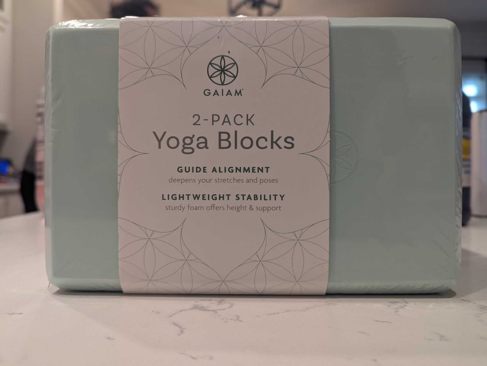 Yoga Block (Set Of 2) Supportive Latex-Free Eva Foam Soft Non-Slip Surface New